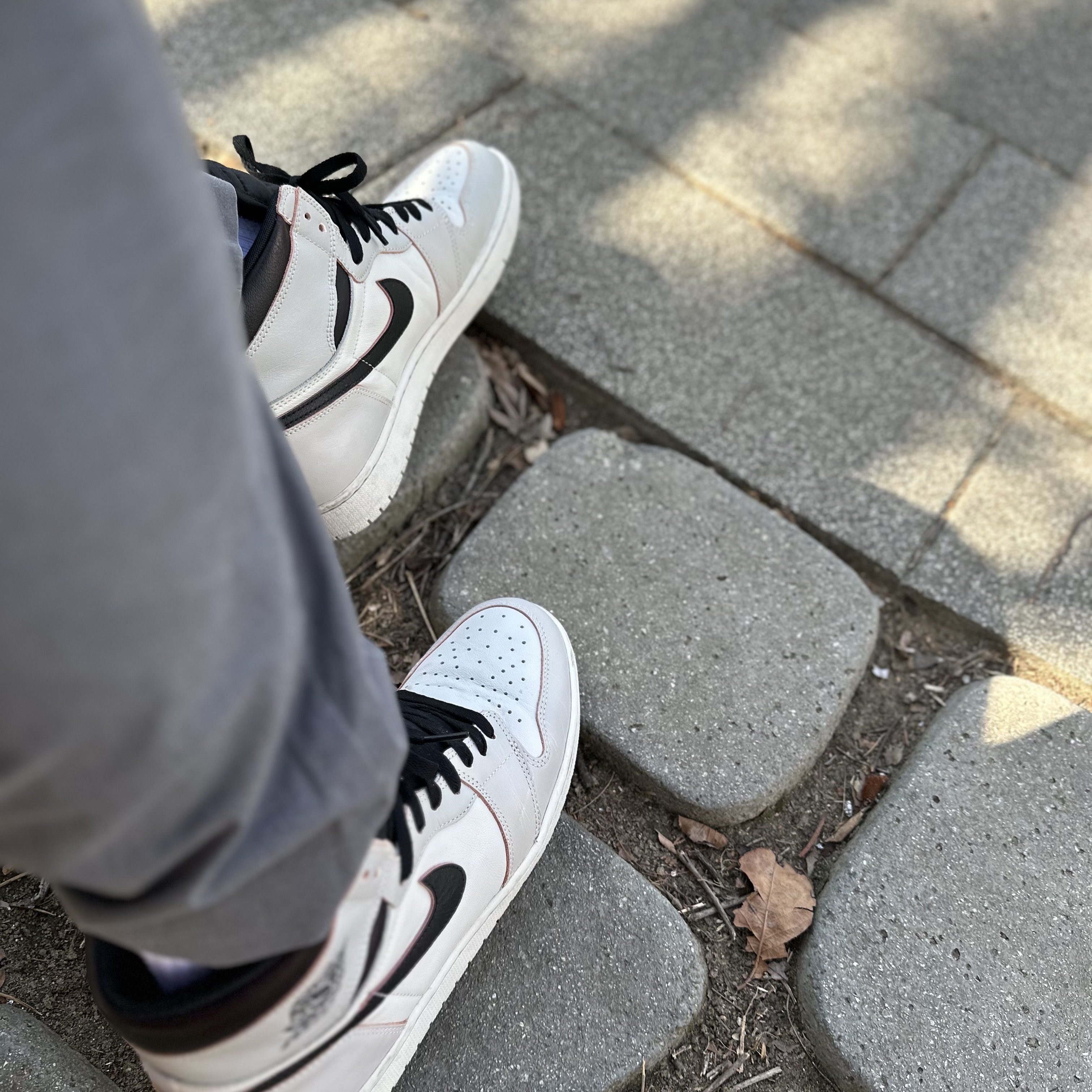 Jordan 1 Retro High OG Defiant SB NYC to Paris 착용 스타일 - 3