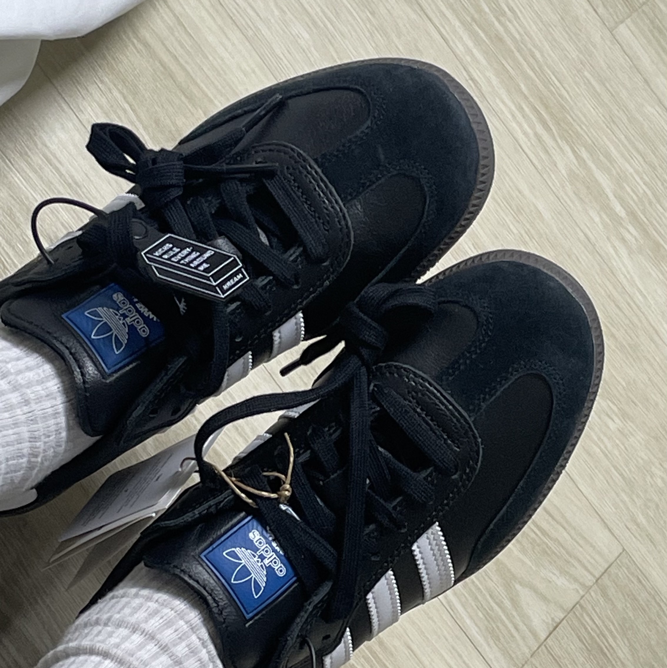Adidas Samba ADV Black 착용 스타일