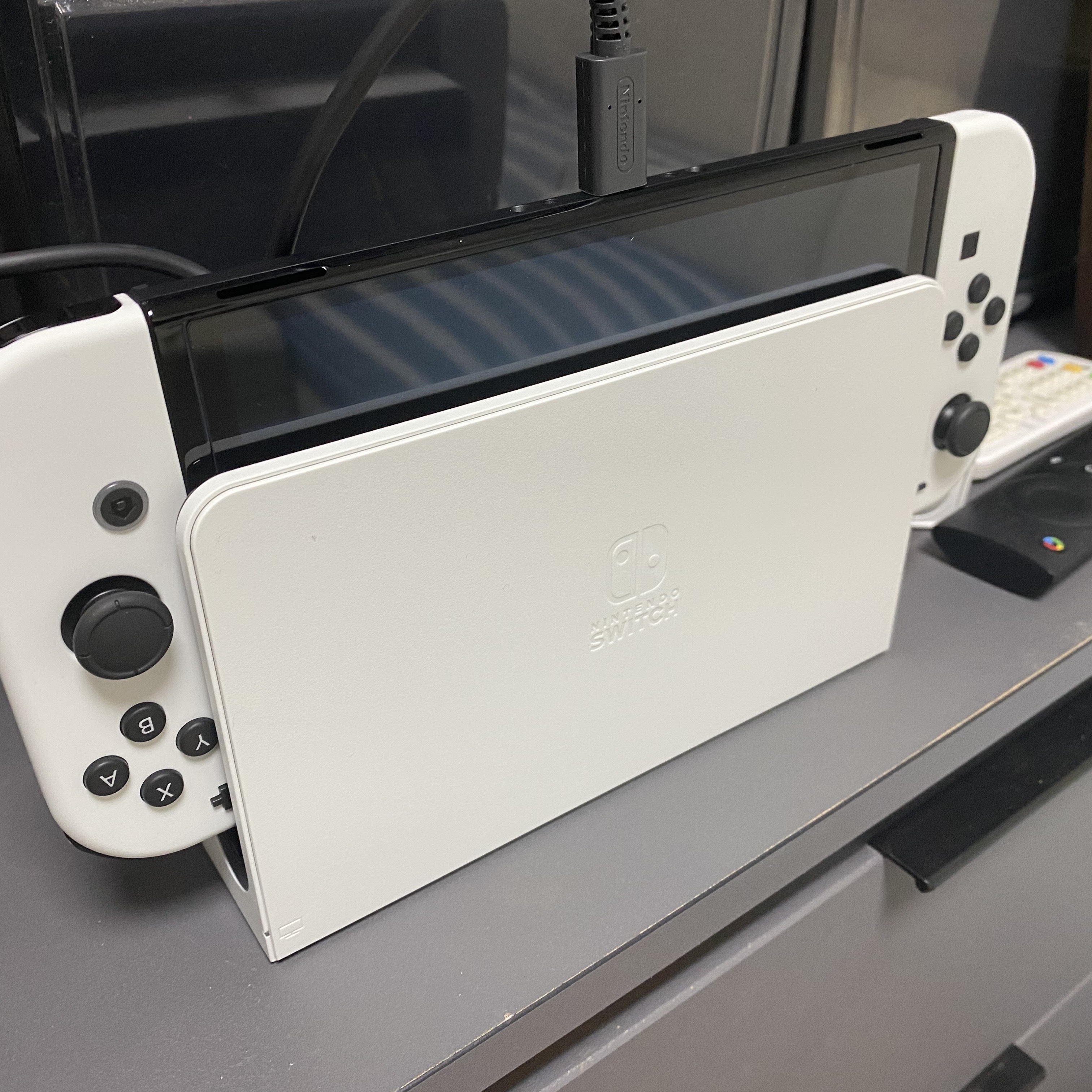 Nintendo Switch OLED White (Korean Ver.) 착용 스타일