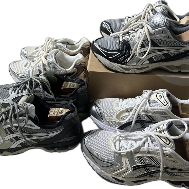 Asics Gel-Kayano 14 Cream Black 착용 스타일 - 5