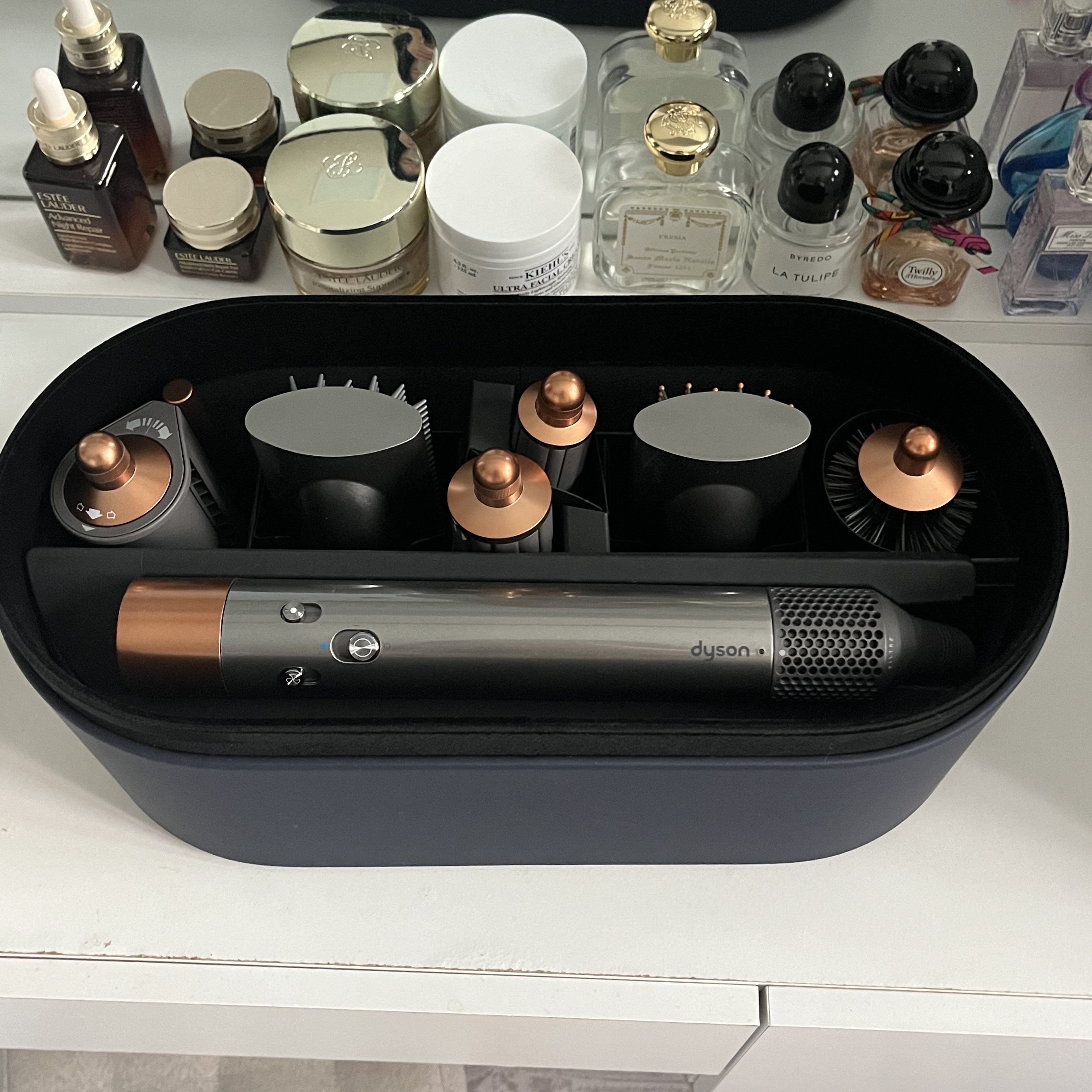 Dyson Airwrap Multi Styler Complete Nickel Copper (Korean Ver.) 착용 스타일