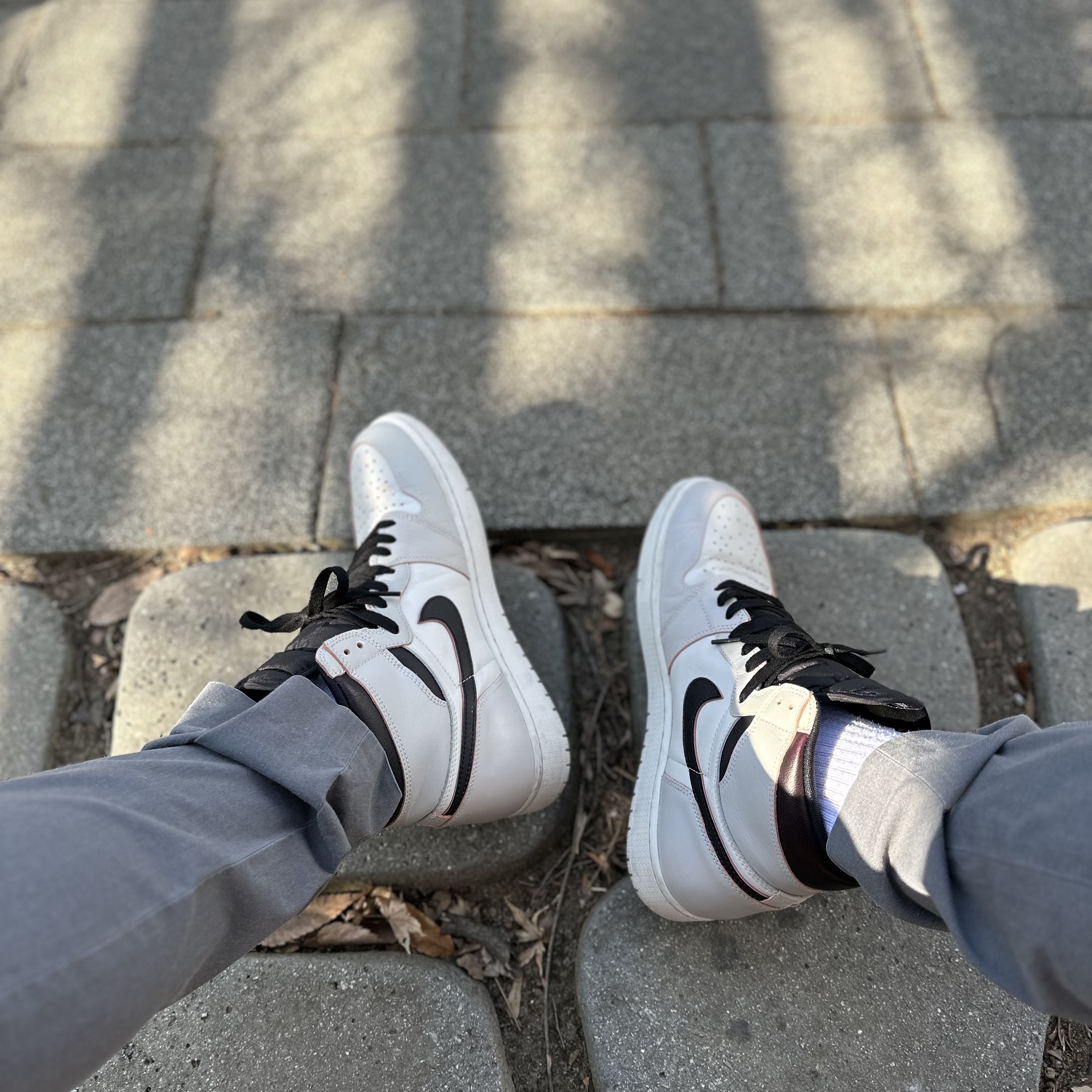 Jordan 1 Retro High OG Defiant SB NYC to Paris 착용 스타일 - 2