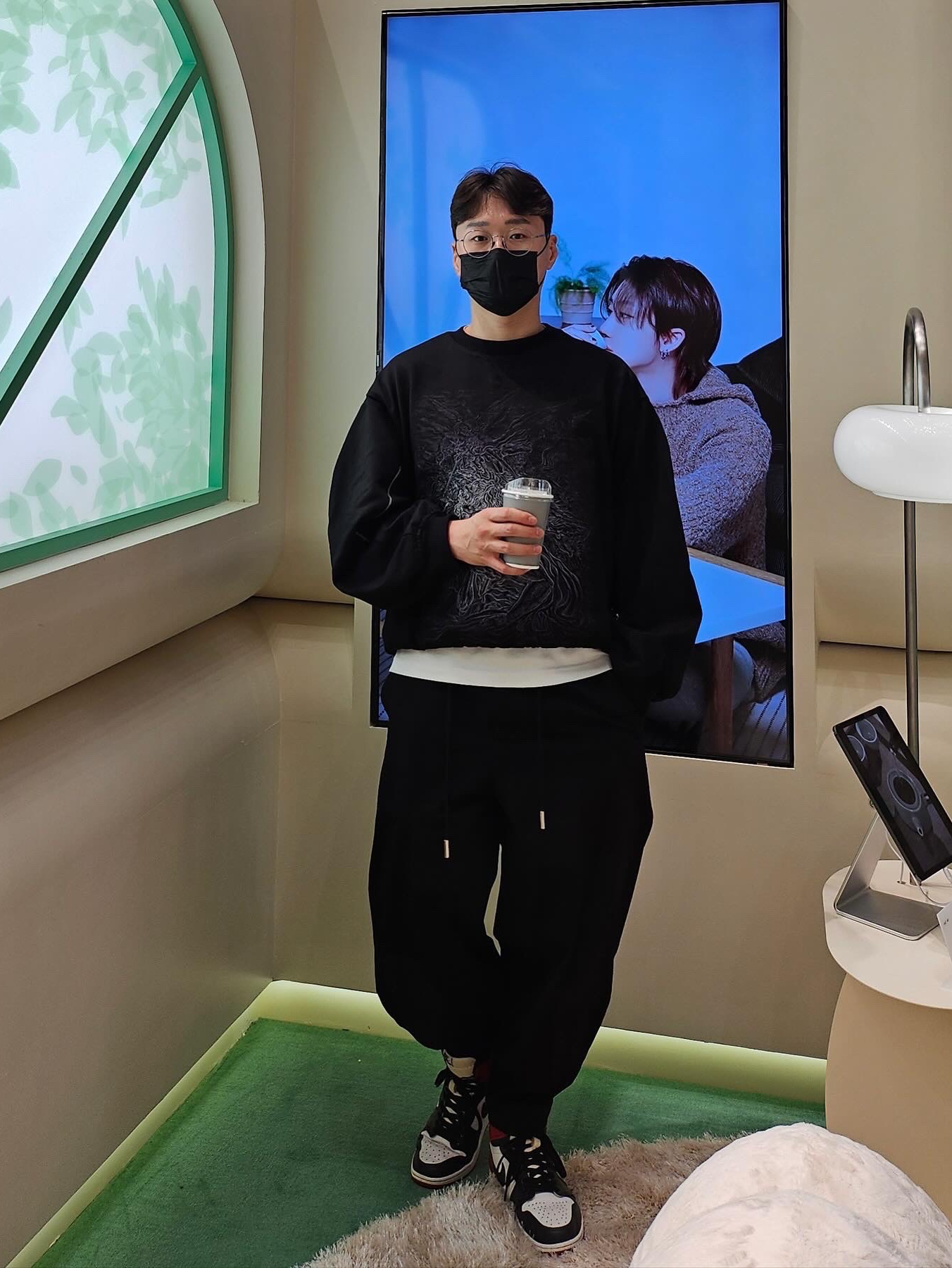 Wooyoungmi Hooded Check Shirt Black - 24SS, Jordan 1 Retro High OG Black Toe 2016 착용 스타일 - 2