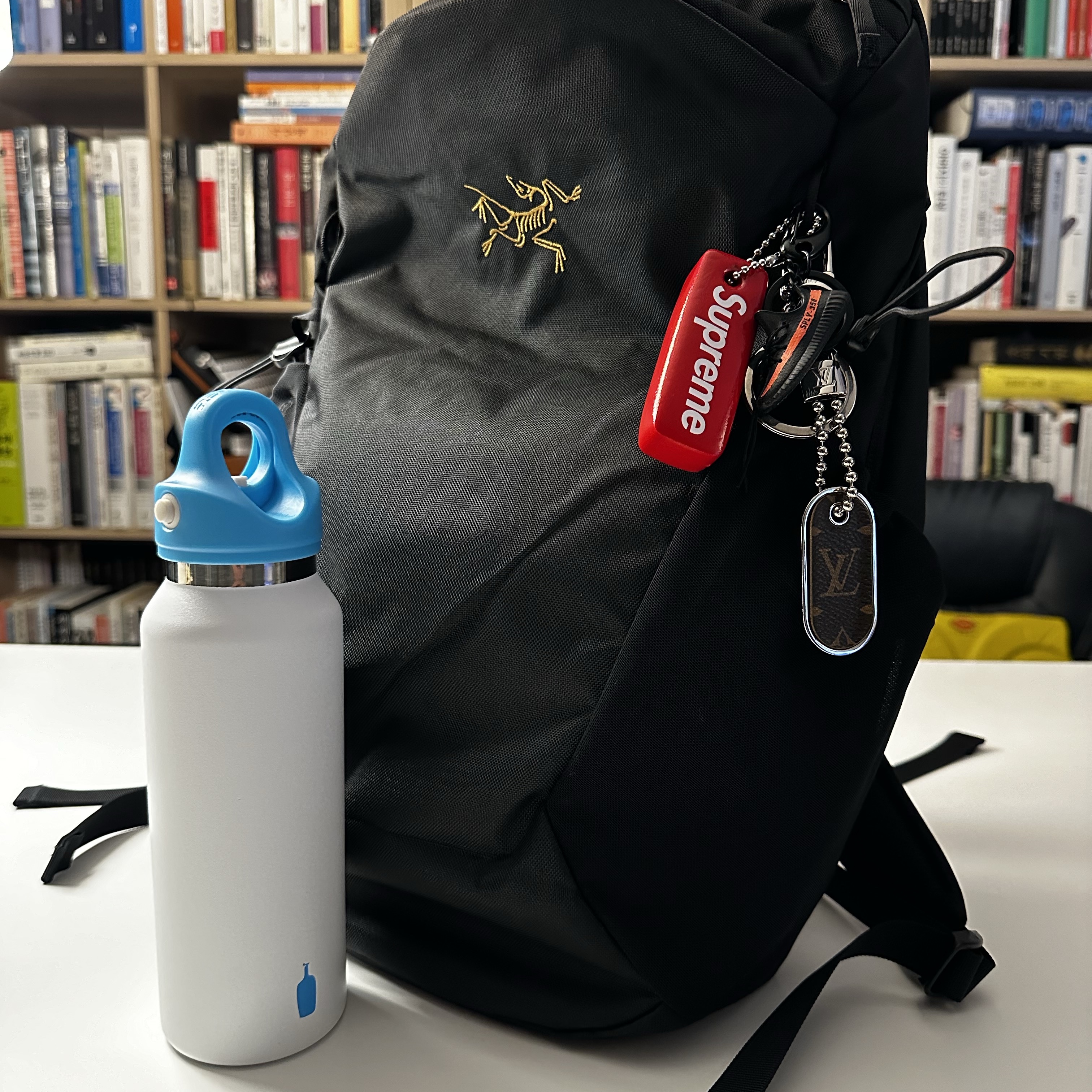 Arc'teryx Mantis 16 Backpack Black 착용 스타일