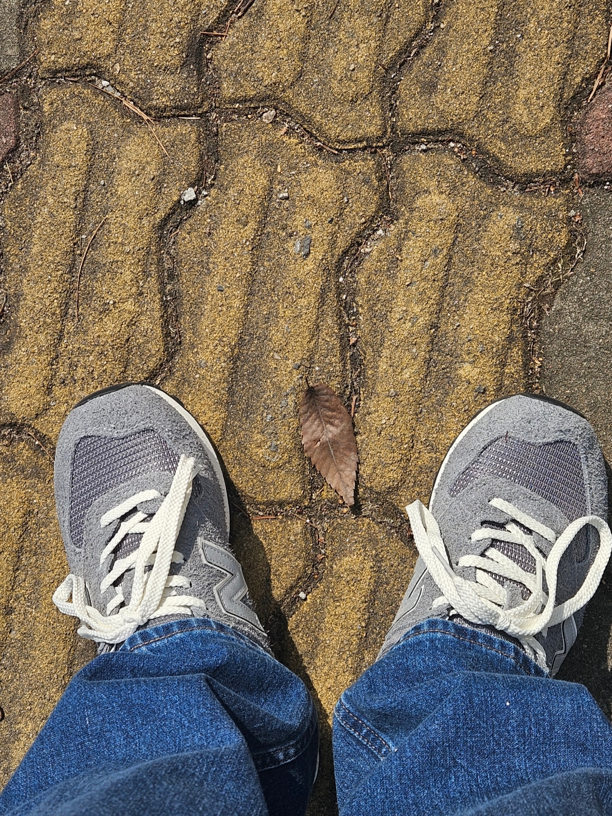 New Balance x Pottery 574 Premium Soft Grey 착용 스타일