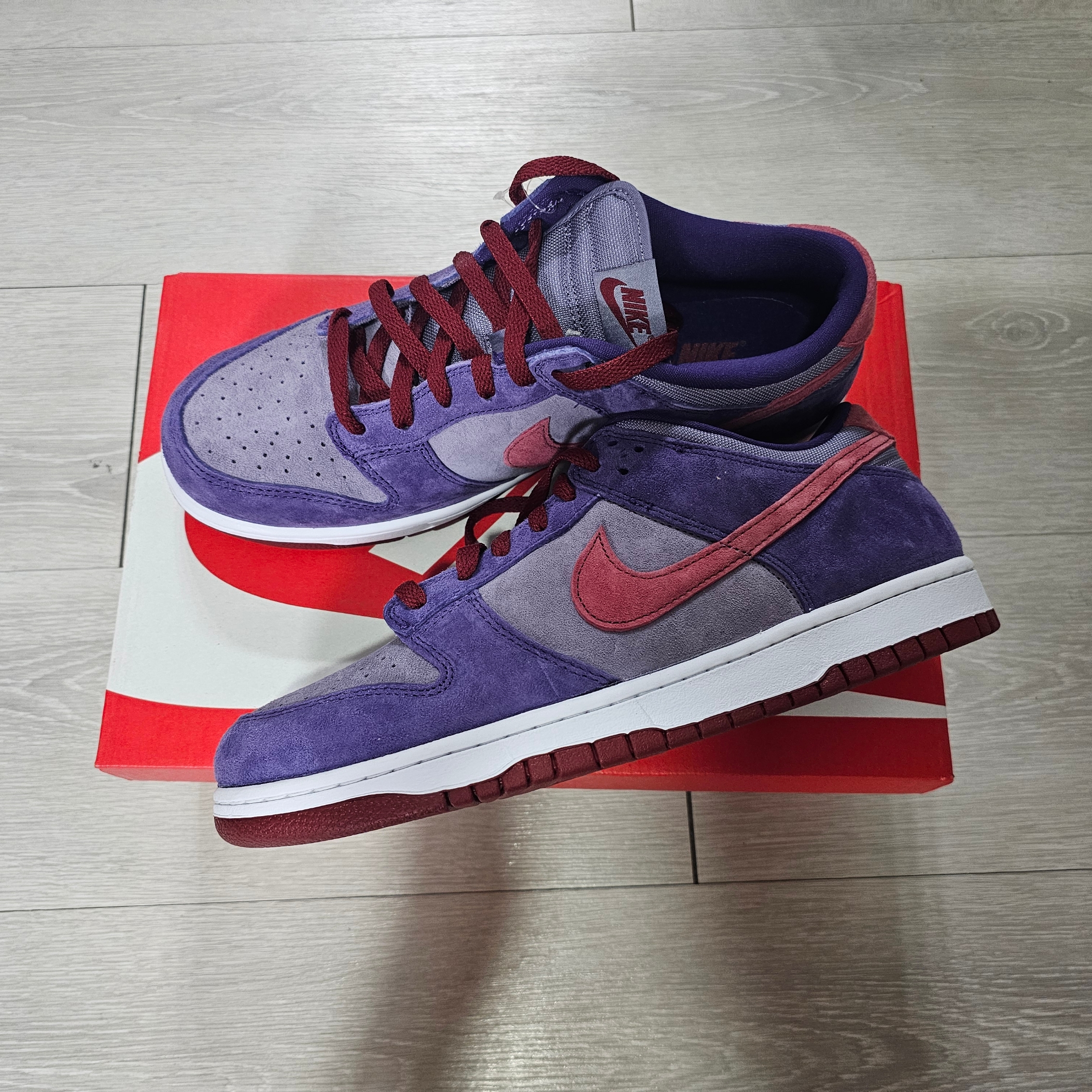 Nike Dunk Low SP Plum 2024 착용 스타일 - 1