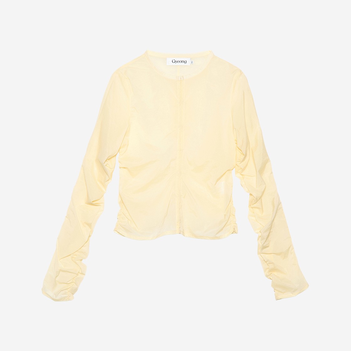 Gyeong Sheer Jacket Butter 상세 이미지 1