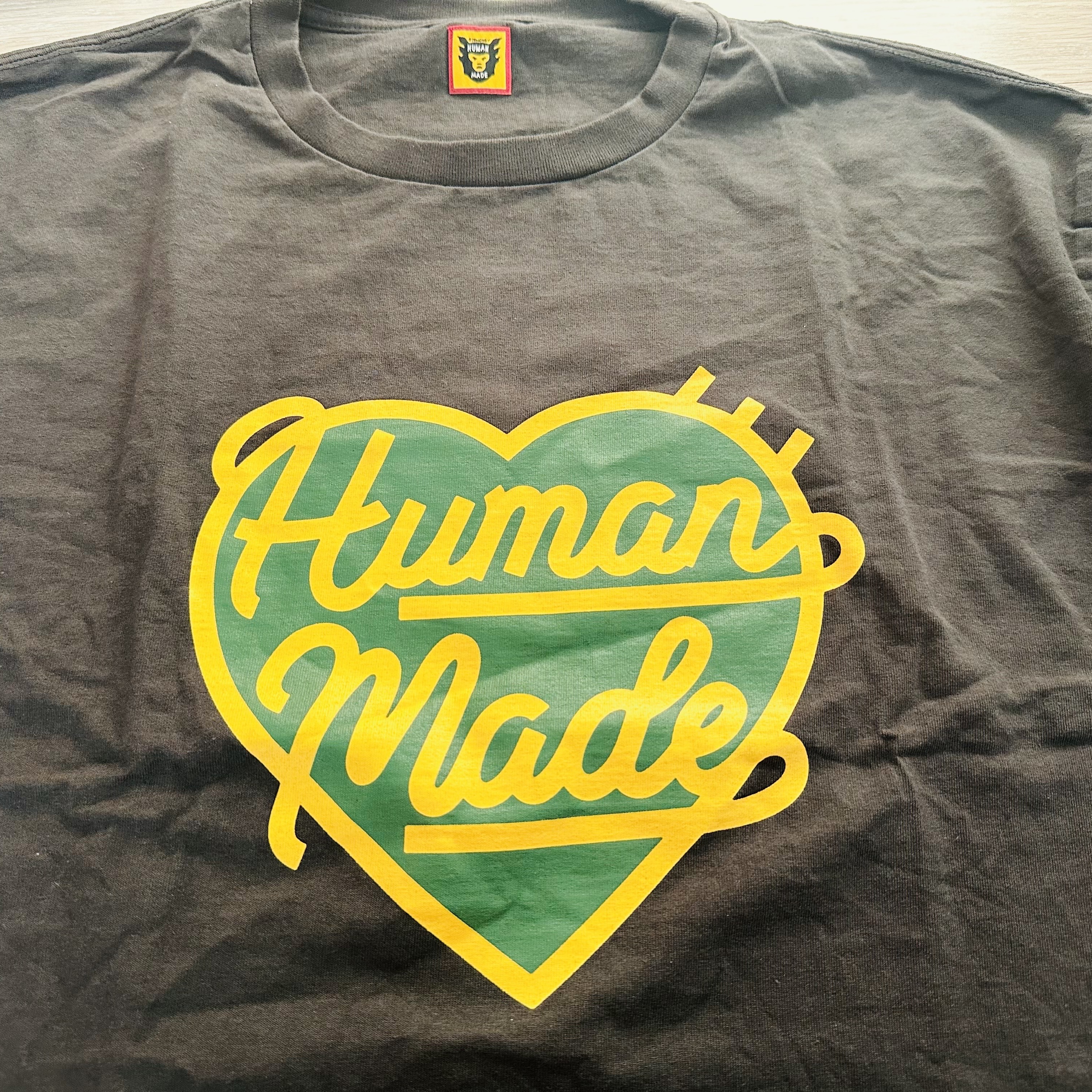 Human Made Graphic L/S T-Shirt #4 Black 착용 스타일