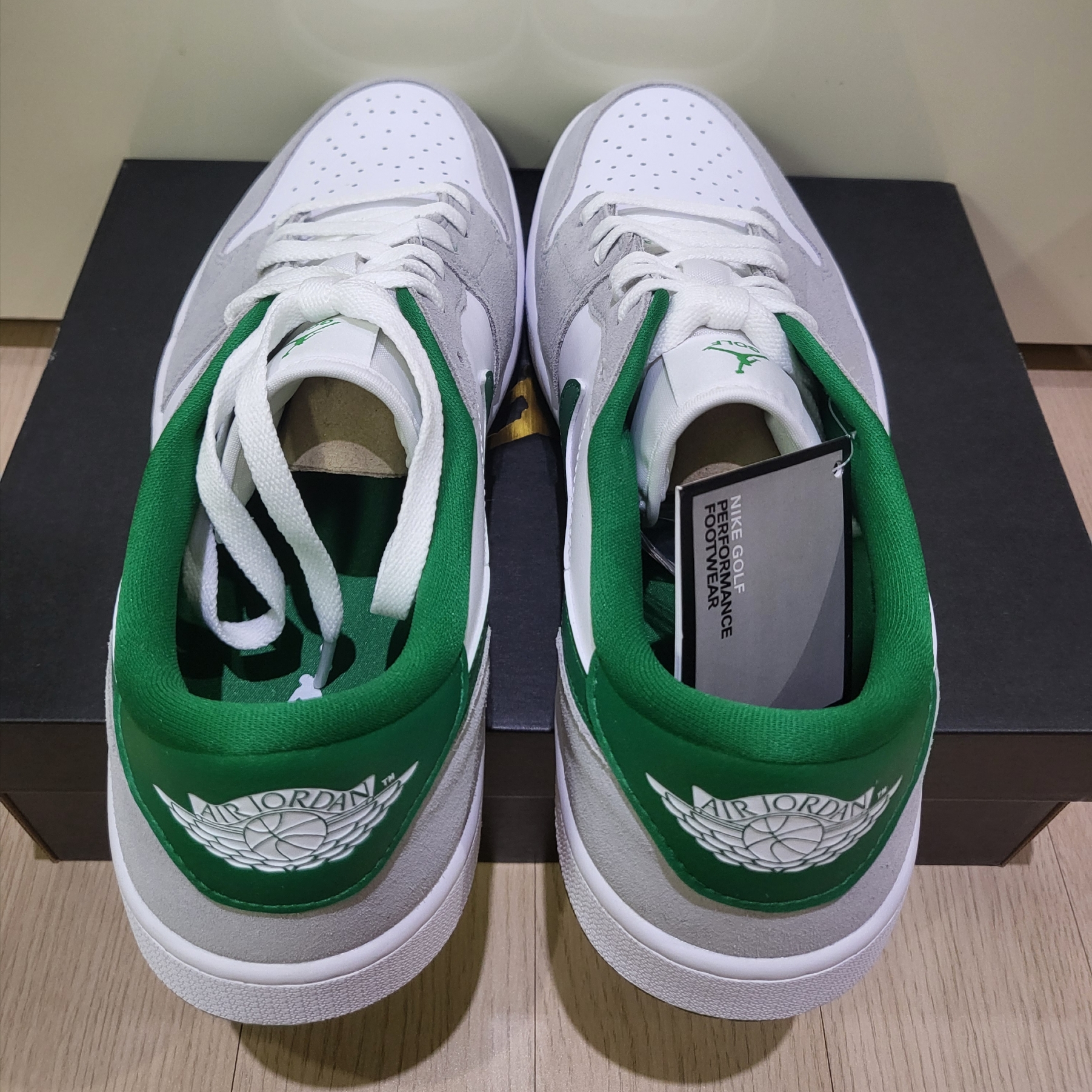 Jordan 1 Low Golf Pine Green 착용 스타일 - 4