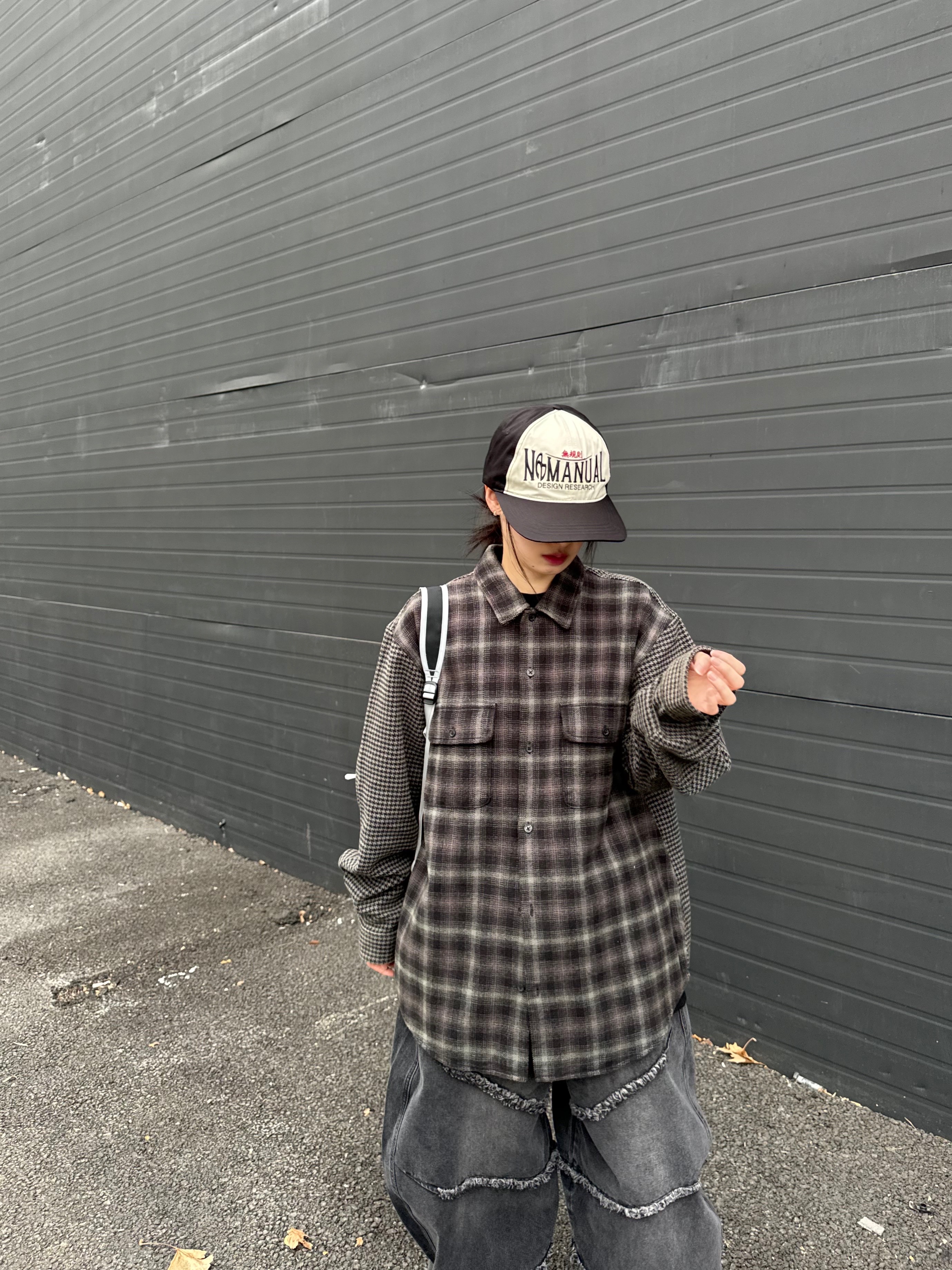 Supreme Houndstooth Plaid Flannel Shirt Black - 23FW, Arc'teryx Heliad 15 Backpack Solitude 착용 스타일 - 3