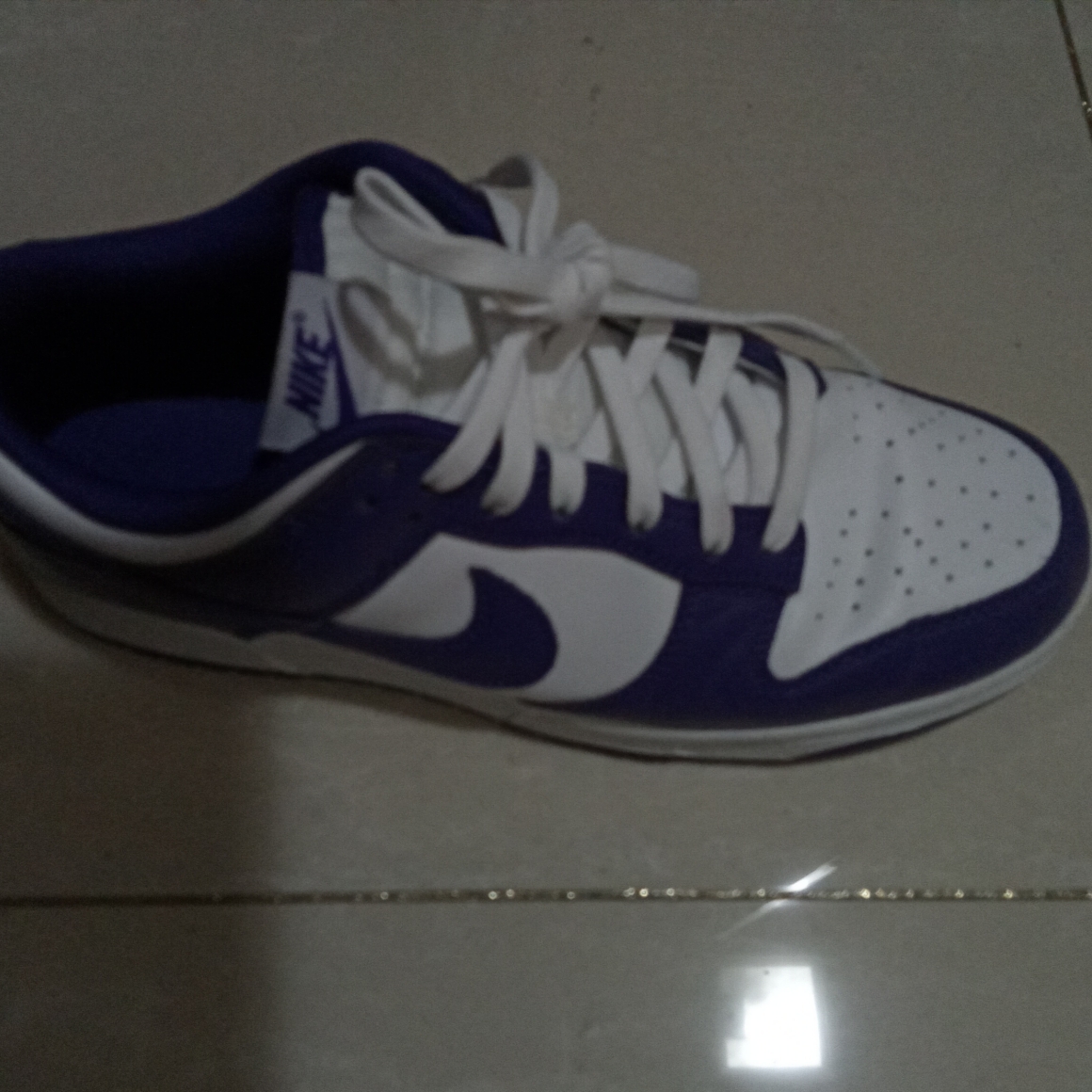 Nike Dunk Low Retro Championship Court Purple 착용 스타일