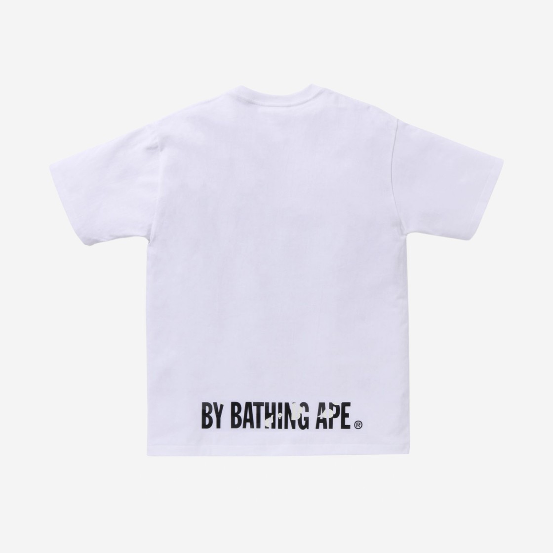 BAPE City Camo Ape Face Sta T-Shirt White 상세 이미지 2