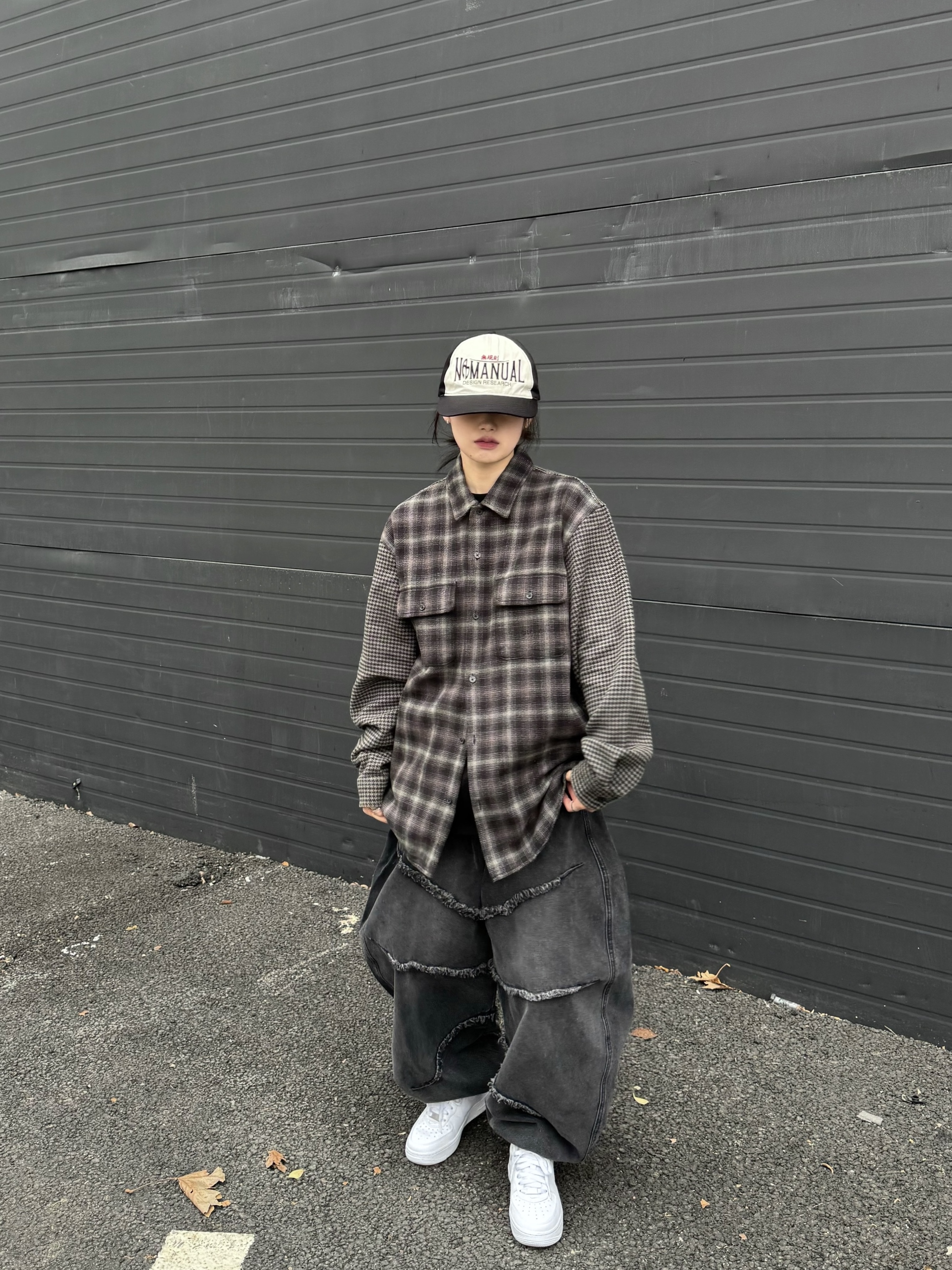Supreme Houndstooth Plaid Flannel Shirt Black - 23FW, Arc'teryx Heliad 15 Backpack Solitude 착용 스타일 - 4