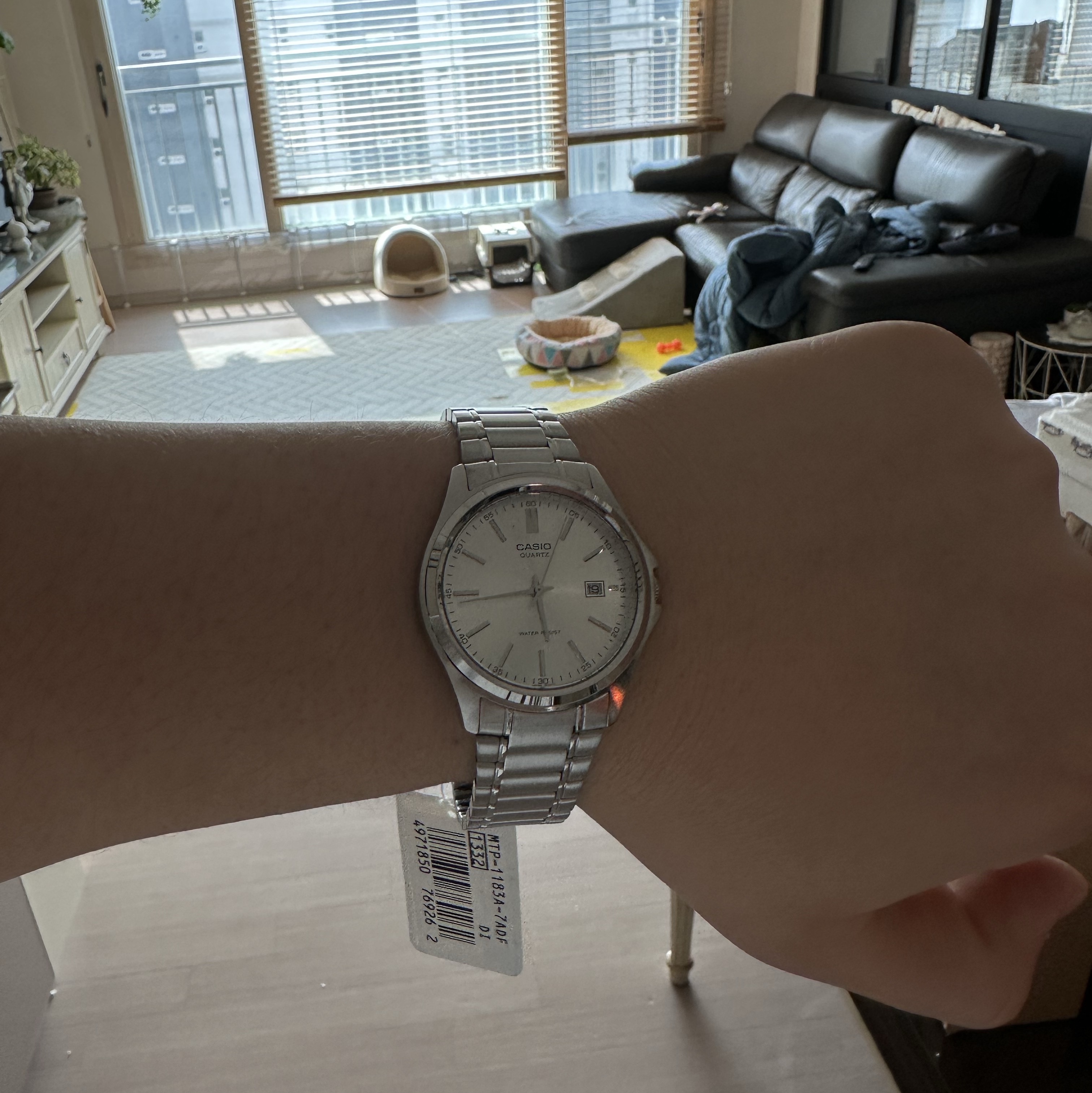 Casio MTP-1183A-7A 착용 스타일 - 1