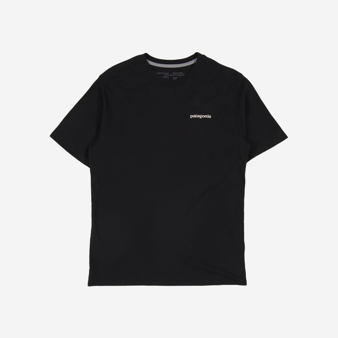 Patagonia Flying Fish Organic T-Shirt Black 상세 이미지 2