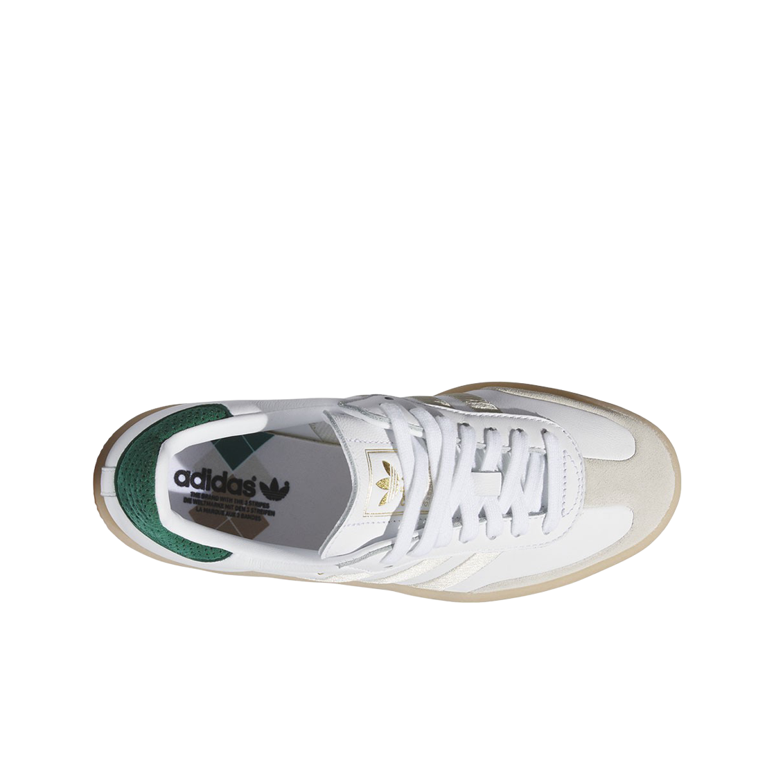 (W) 아디다스 삼배 화이트 그린((W) Adidas Sambae White Green) - 2