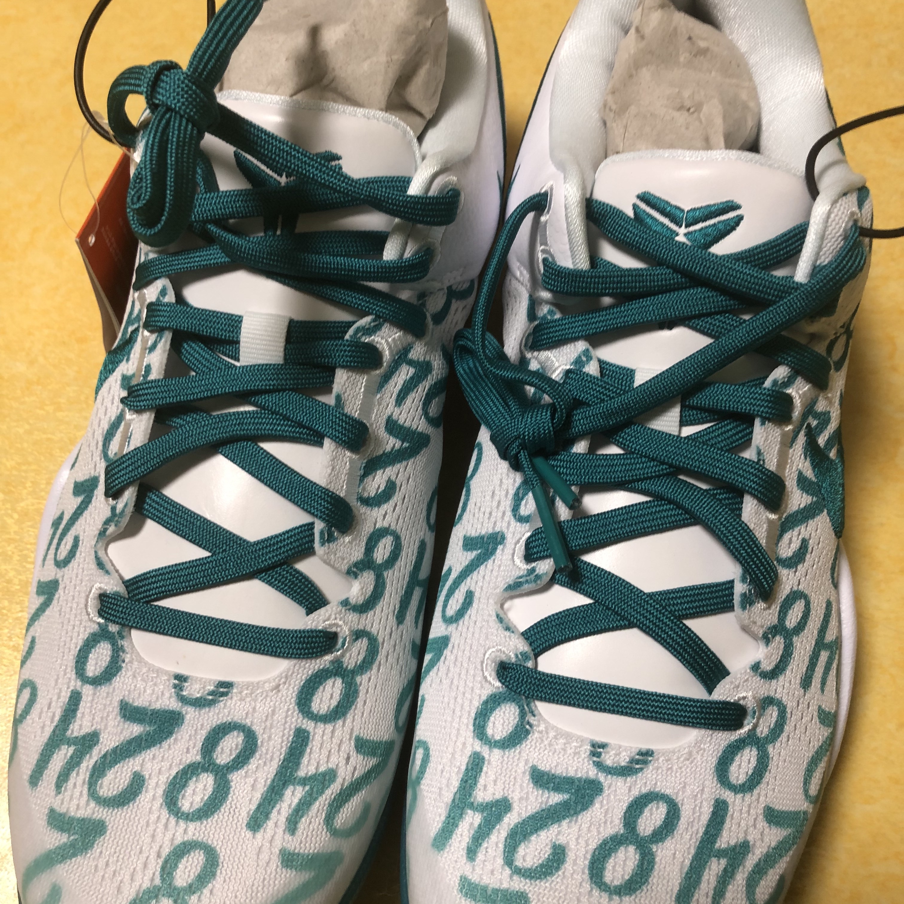 Nike Kobe 8 Protro Aqua 착용 스타일