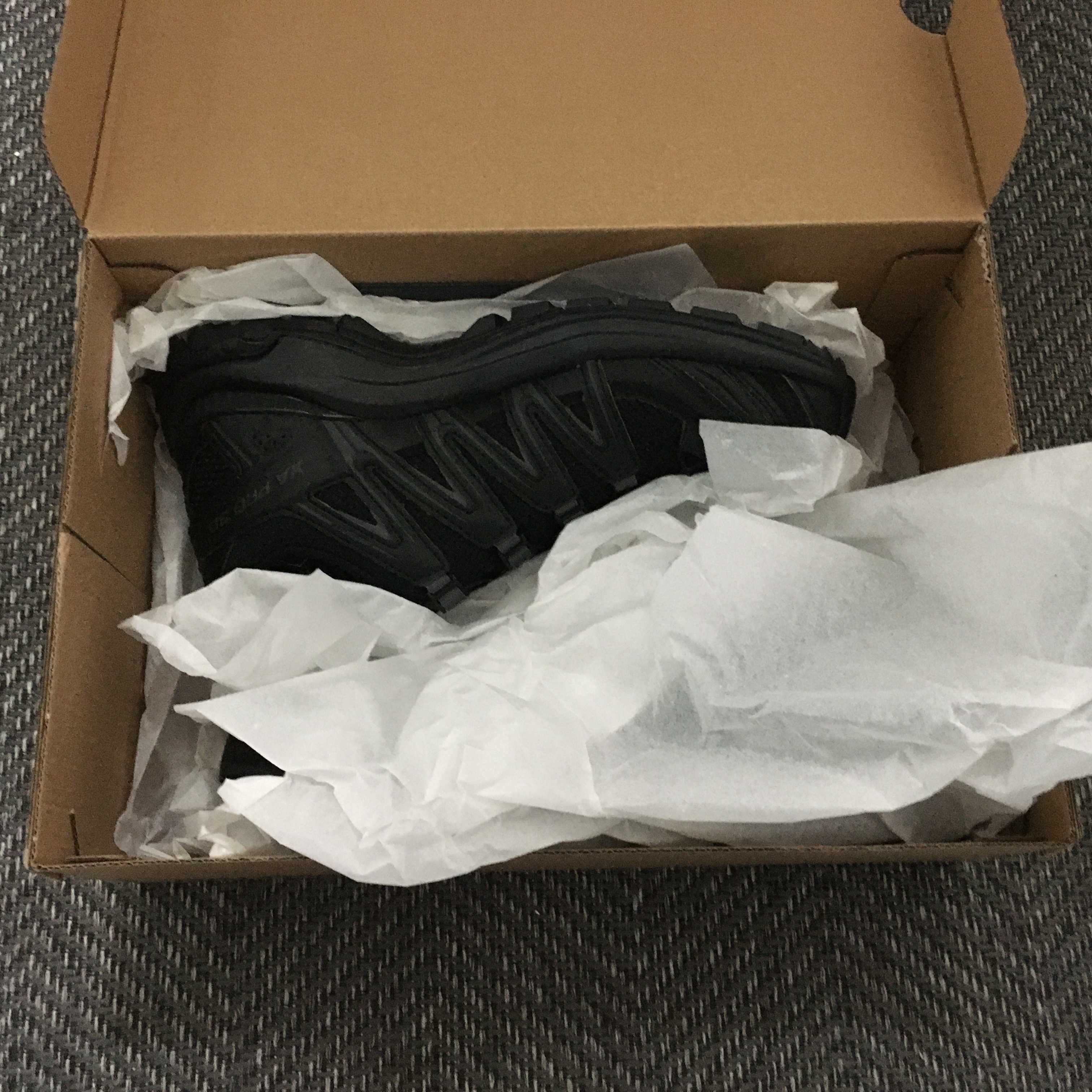 Salomon XA Pro 3D Black Magnet 착용 스타일 - 1