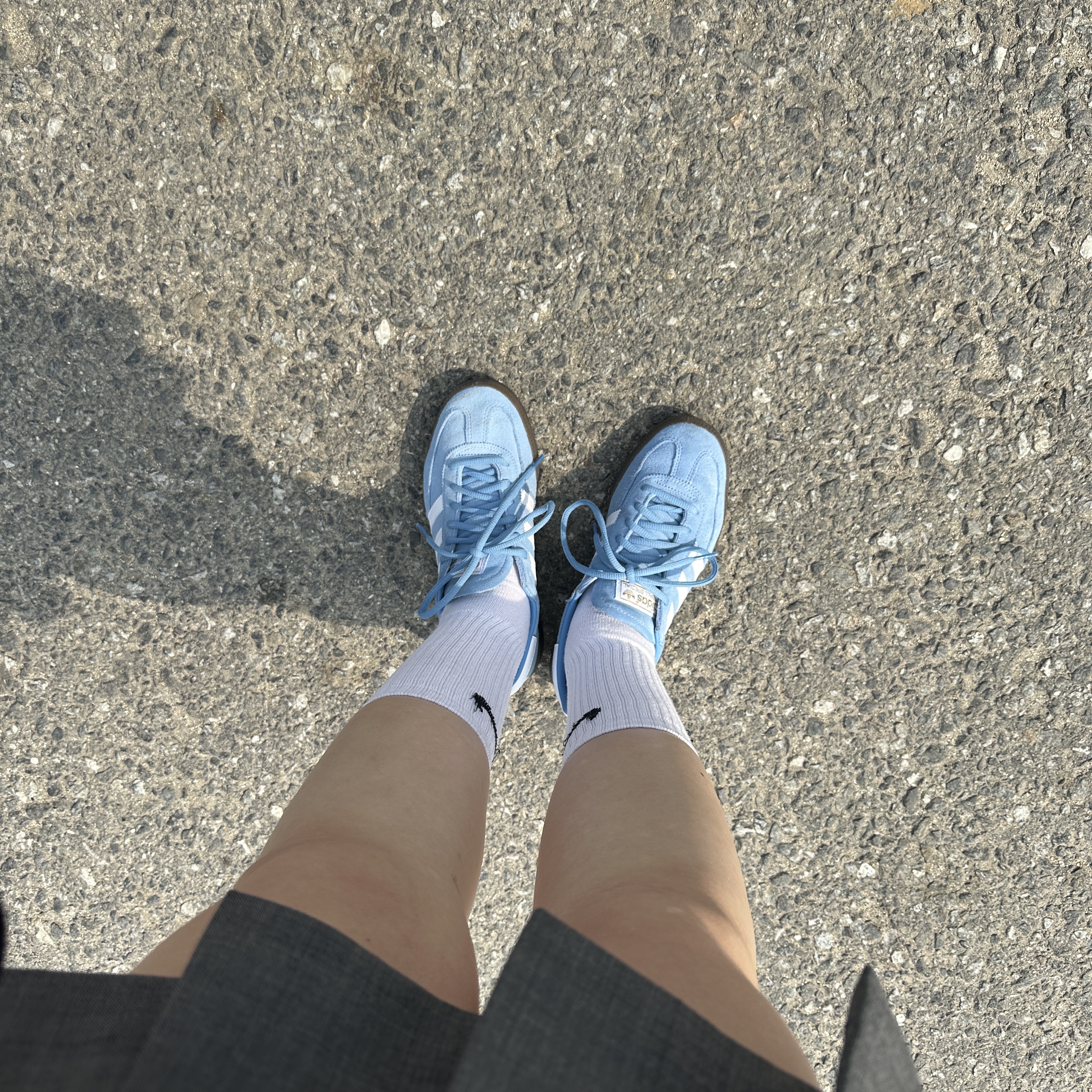 Adidas Spezial Handball Light Blue 착용 스타일