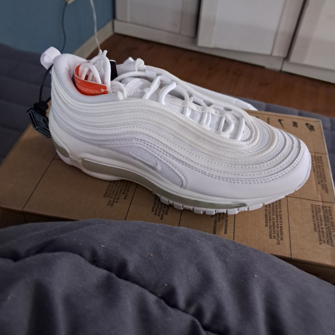 (W) Nike Air Max 97 Next Nature White 착용 스타일