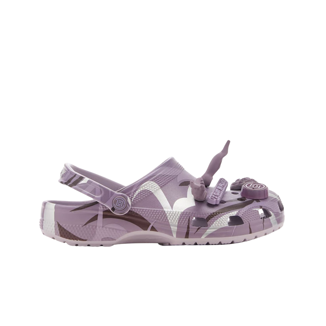 Crocs x Clot Classic Clog Mauve Mist 상세 이미지 1