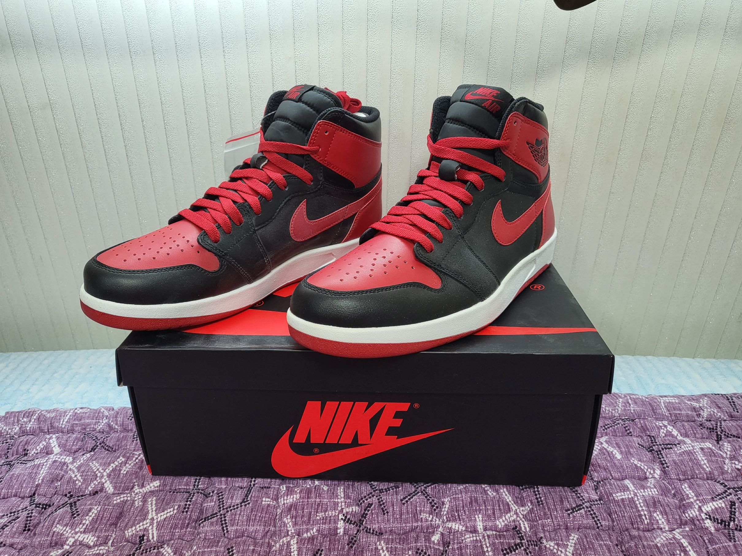 Jordan 1 Retro High OG Bred Banned 2016 착용 스타일
