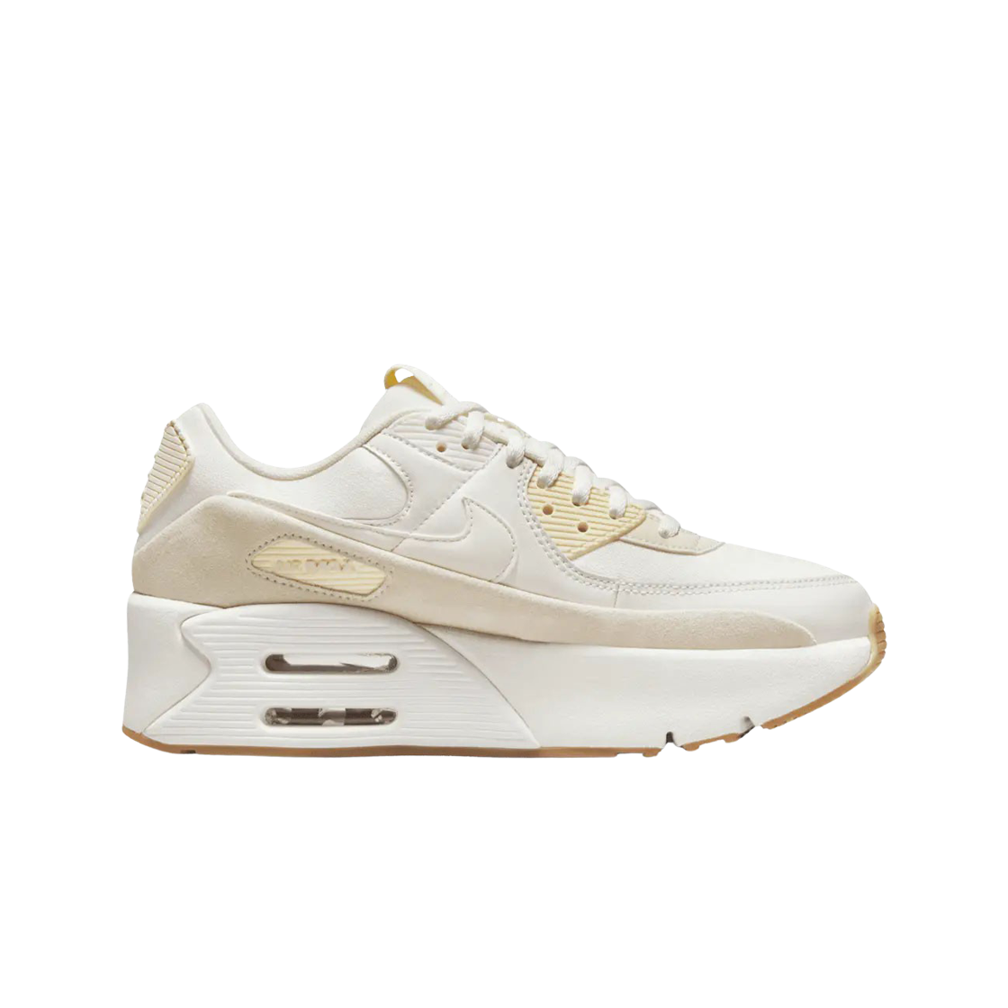 (W) 나이키 에어맥스 90 LV8 세일 라이트 오어우드 브라운((W) Nike Air Max 90 LV8 Sail Light Orewood Brown)