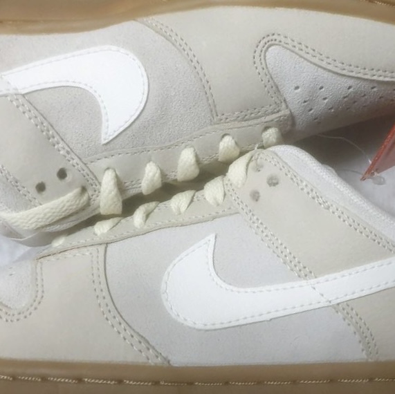 (W) Nike Dunk Low Hangul Day Light Orewood Brown Sail 착용 스타일