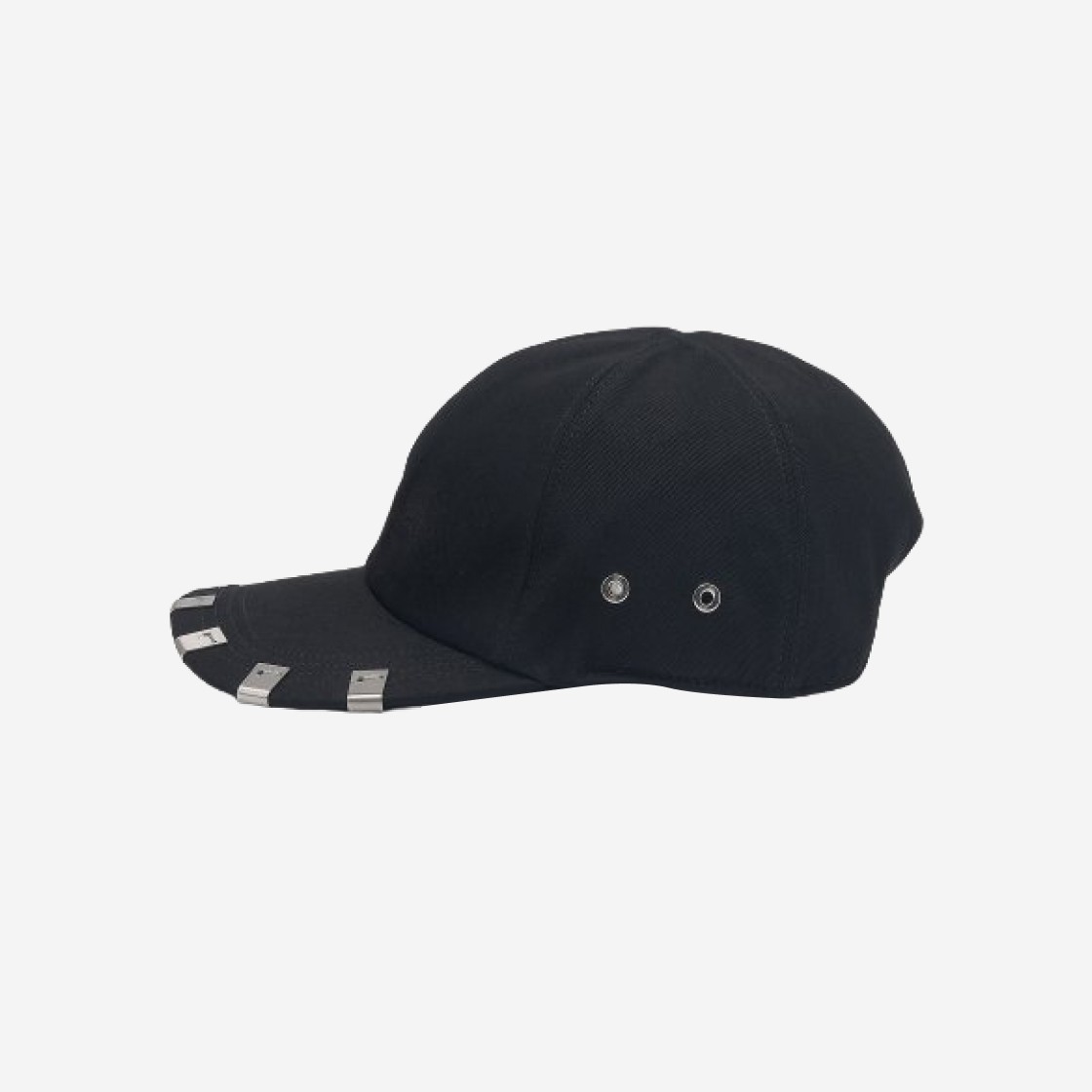 1017 Alyx 9SM Metallic Insult Ball Cap Black 상세 이미지 3