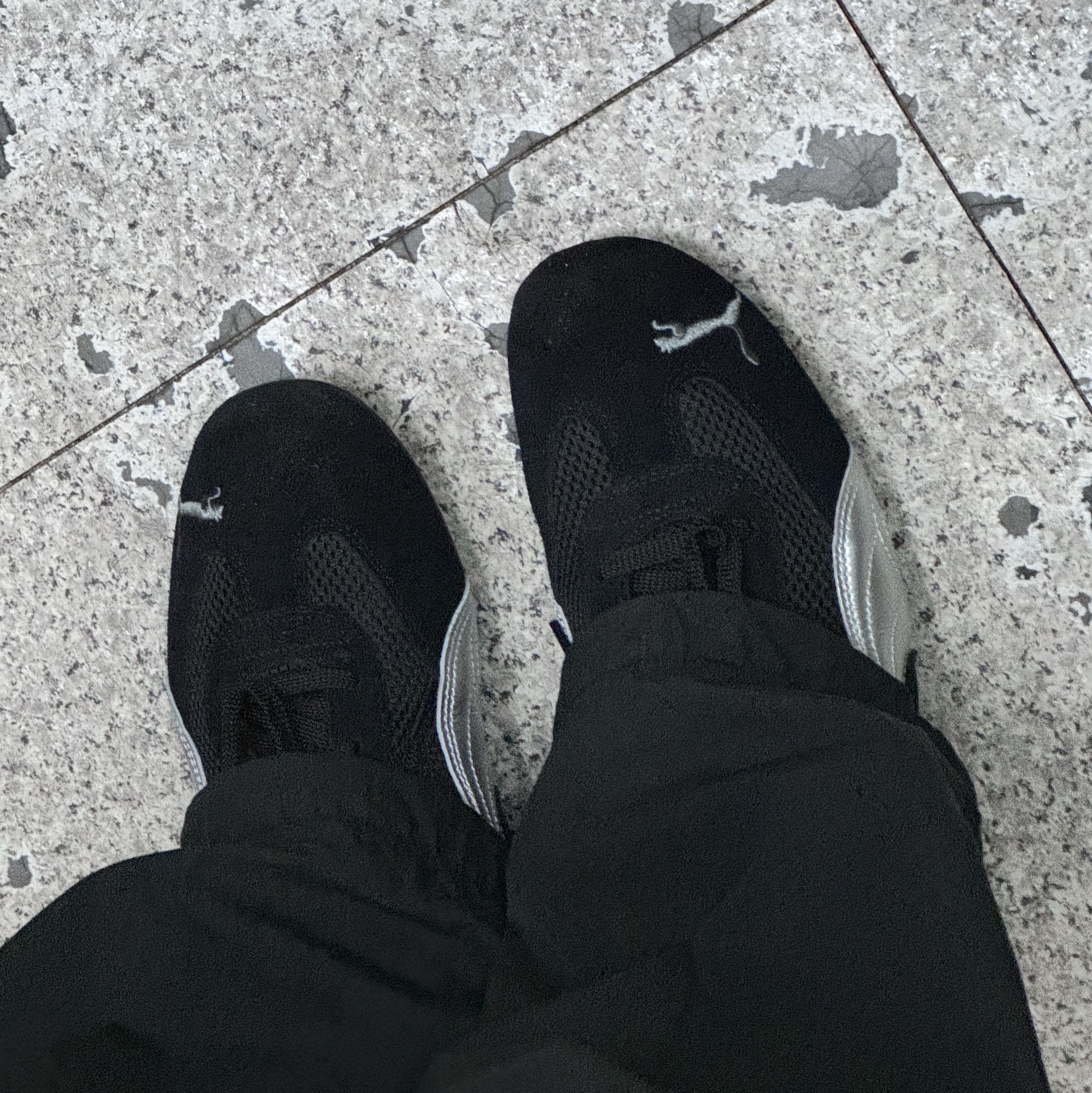 Puma x Open Yy Speedcat Black Shadow Gray 착용 스타일
