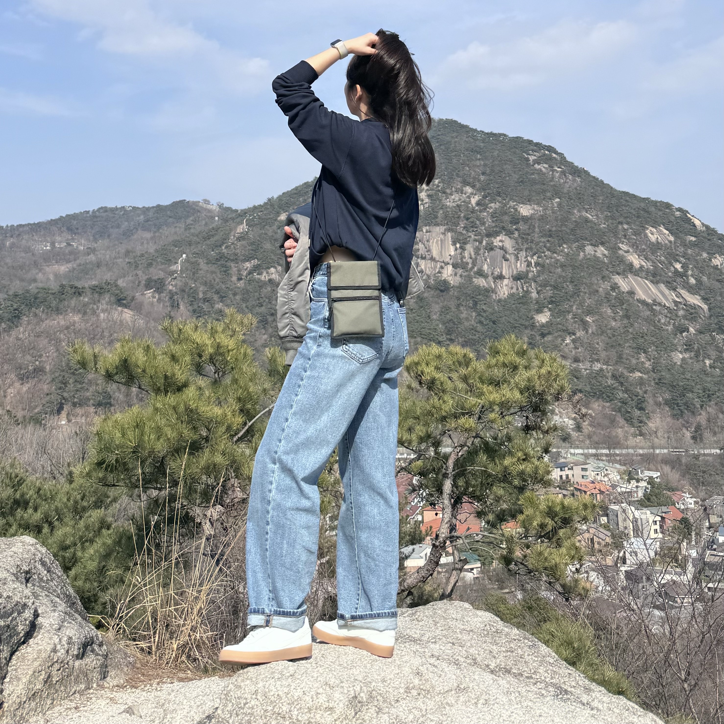 (W)  Nike Killshot 2 Sail Gum 착용 스타일