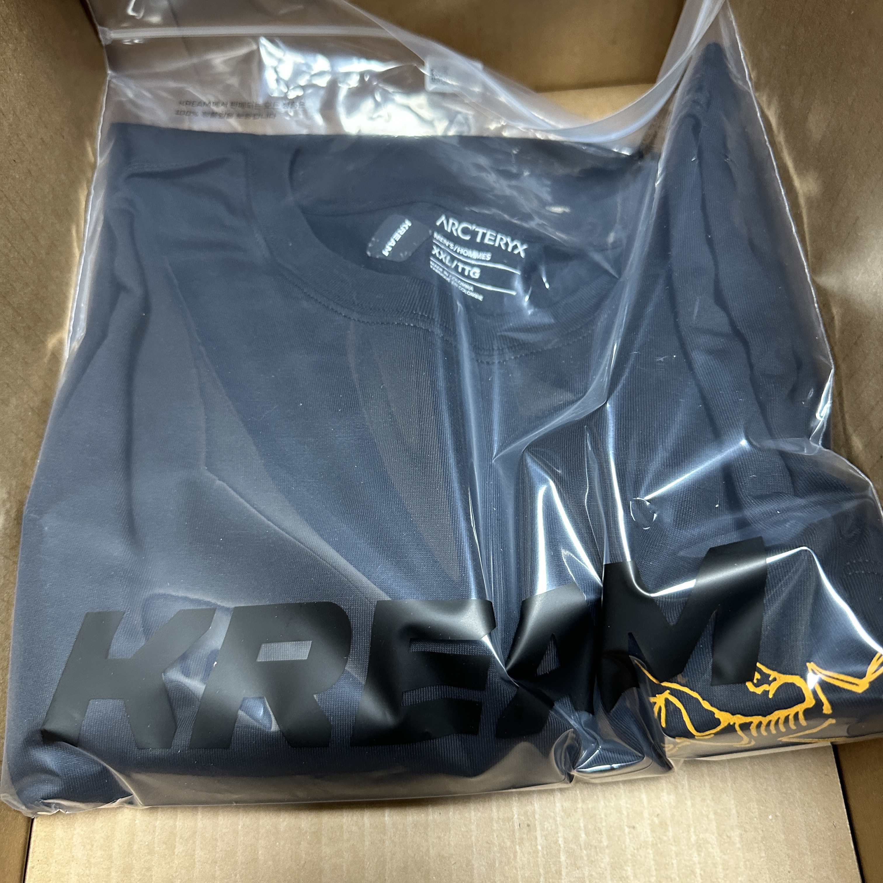 Arc'teryx Arc'Multi Bird Logo SS T-Shirt Black 착용 스타일
