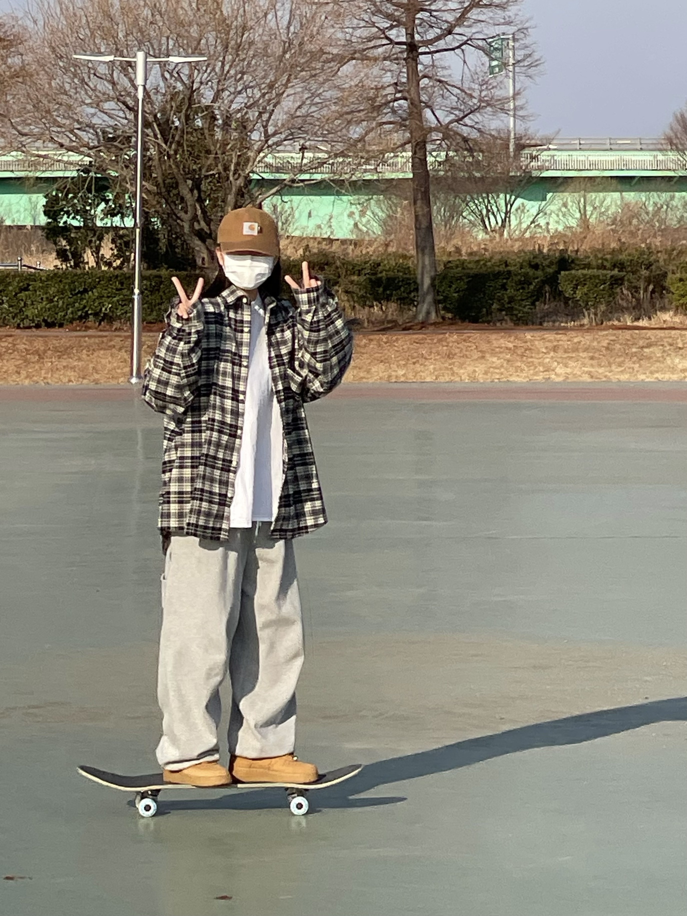 Carhartt WIP x IAB Studio Canvas 6-Panel Cap Hamilton Brown, Nike x Supreme Air Force 1 Low Flax 착용 스타일 - 4
