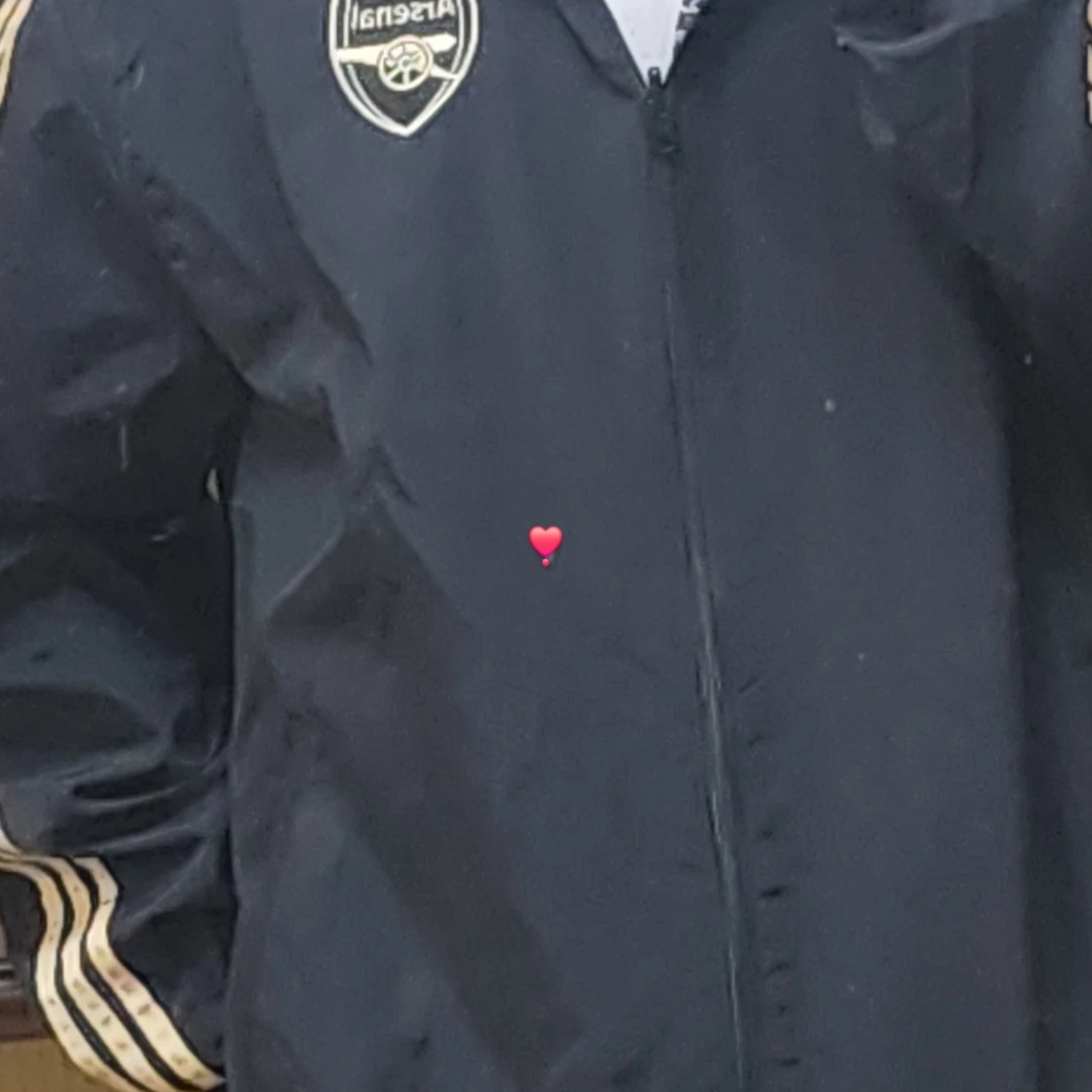 Adidas Arsenal Ian Wright Anthem Jacket Black - KR Sizing 착용 스타일