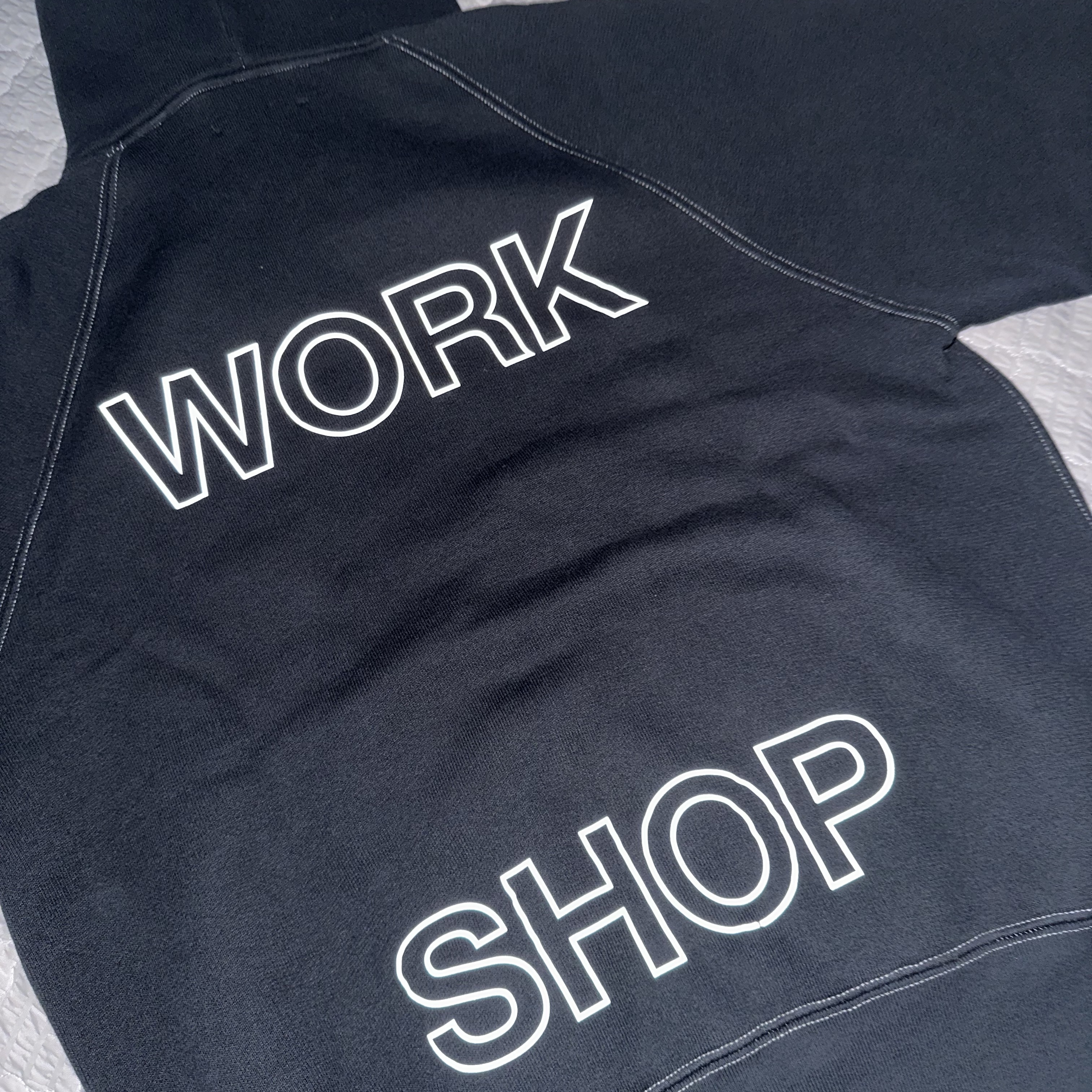 Our Legacy Work Shop Hood Yin Yang Reflective Black 착용 스타일 - 2