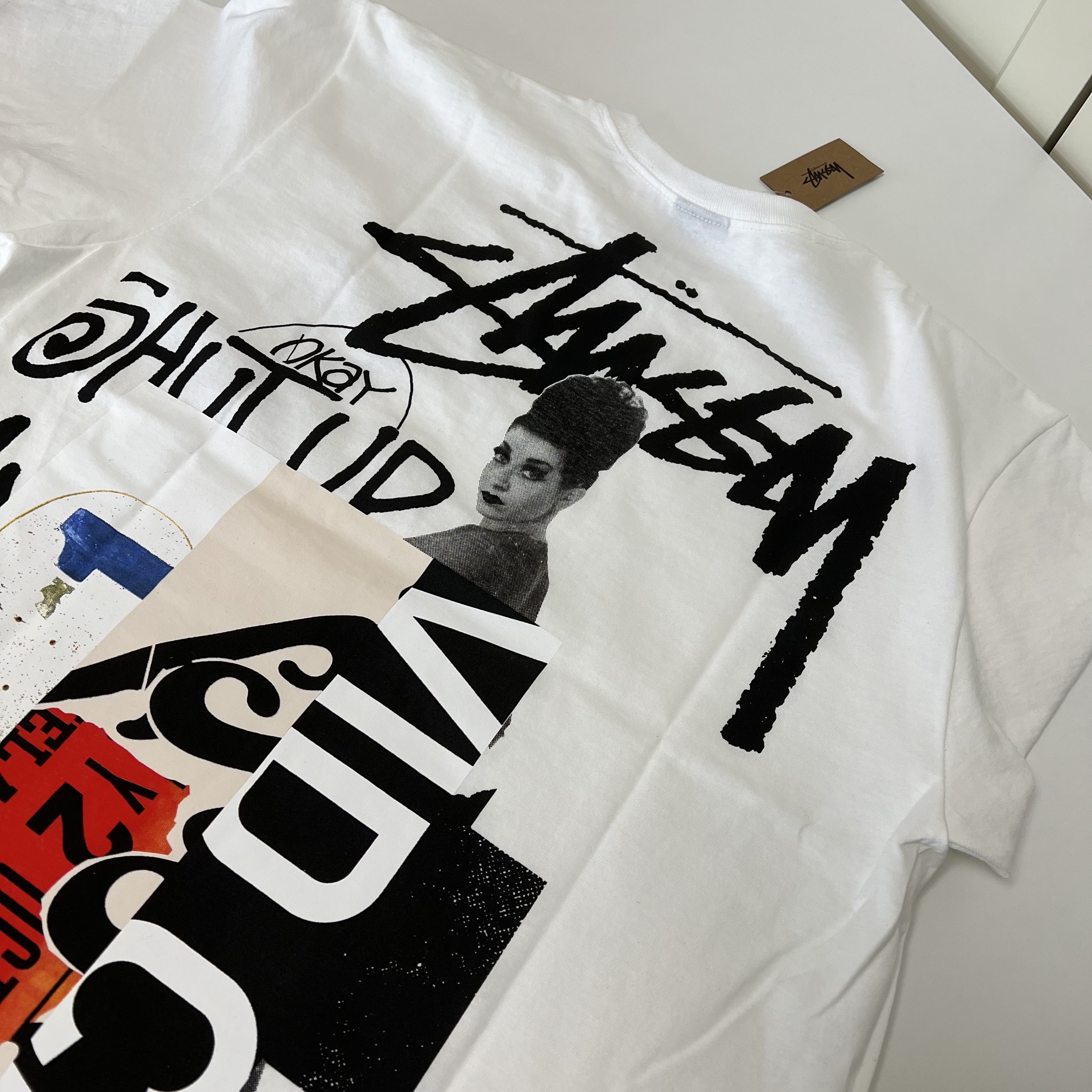 Stussy David Carson Do Your Thang T-Shirt White ์ฐฉ์ฉ ์คํ์ผ - 2