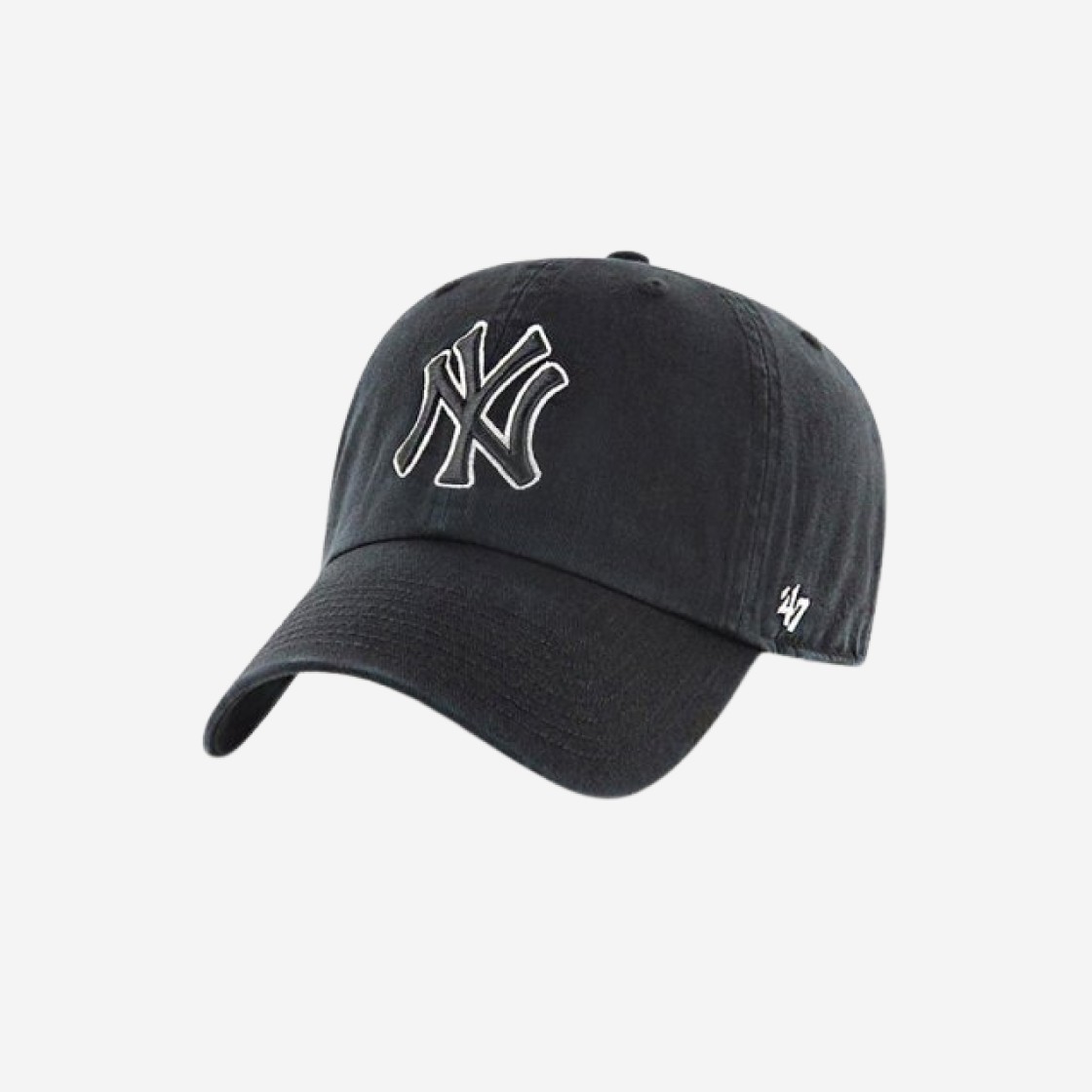 47 Brand New York Yankees 47 Clean Up Black 상세 이미지 1