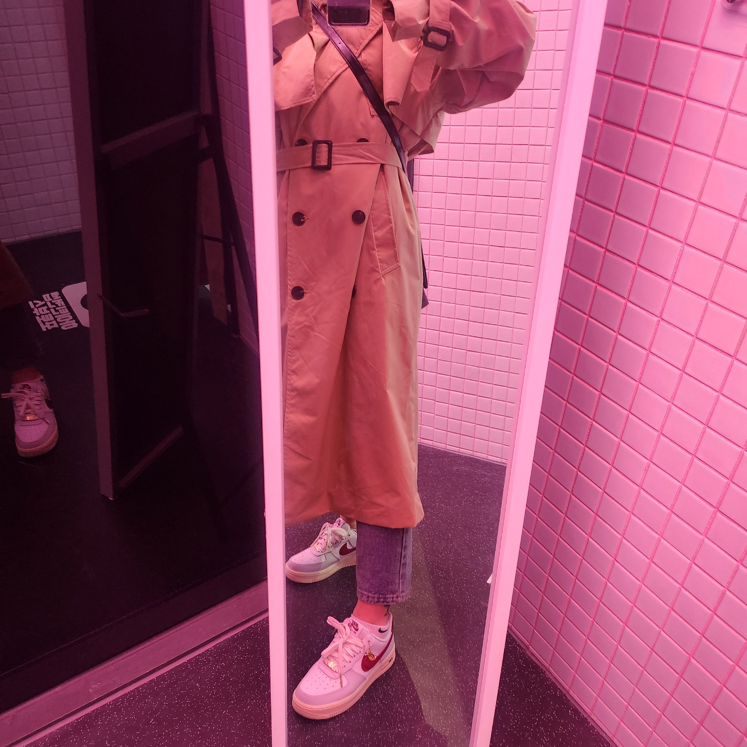 (W) Nike Air Force 1 '07 SE Pandant 착용 스타일