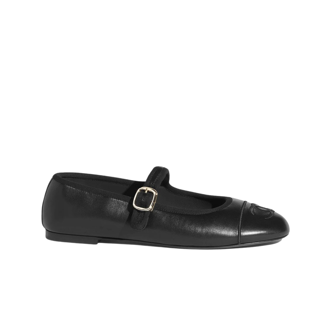 (W) 샤넬 메리 제인 램스킨 & 블랙((W) Chanel Mary Jane Lambskin & Black)