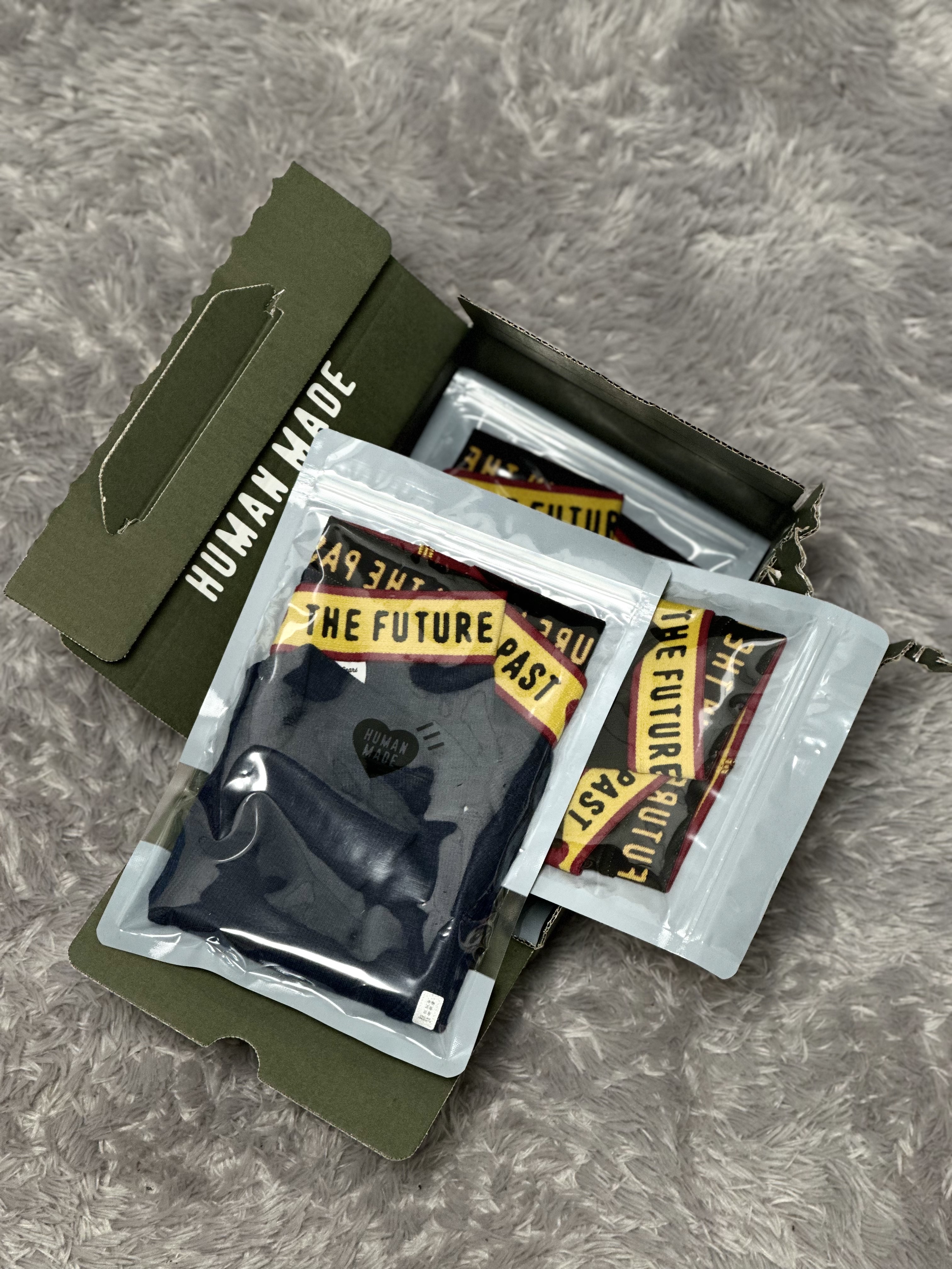 Human made Boxer Brief Black, Human made Boxer Brief Charcoal 착용 스타일