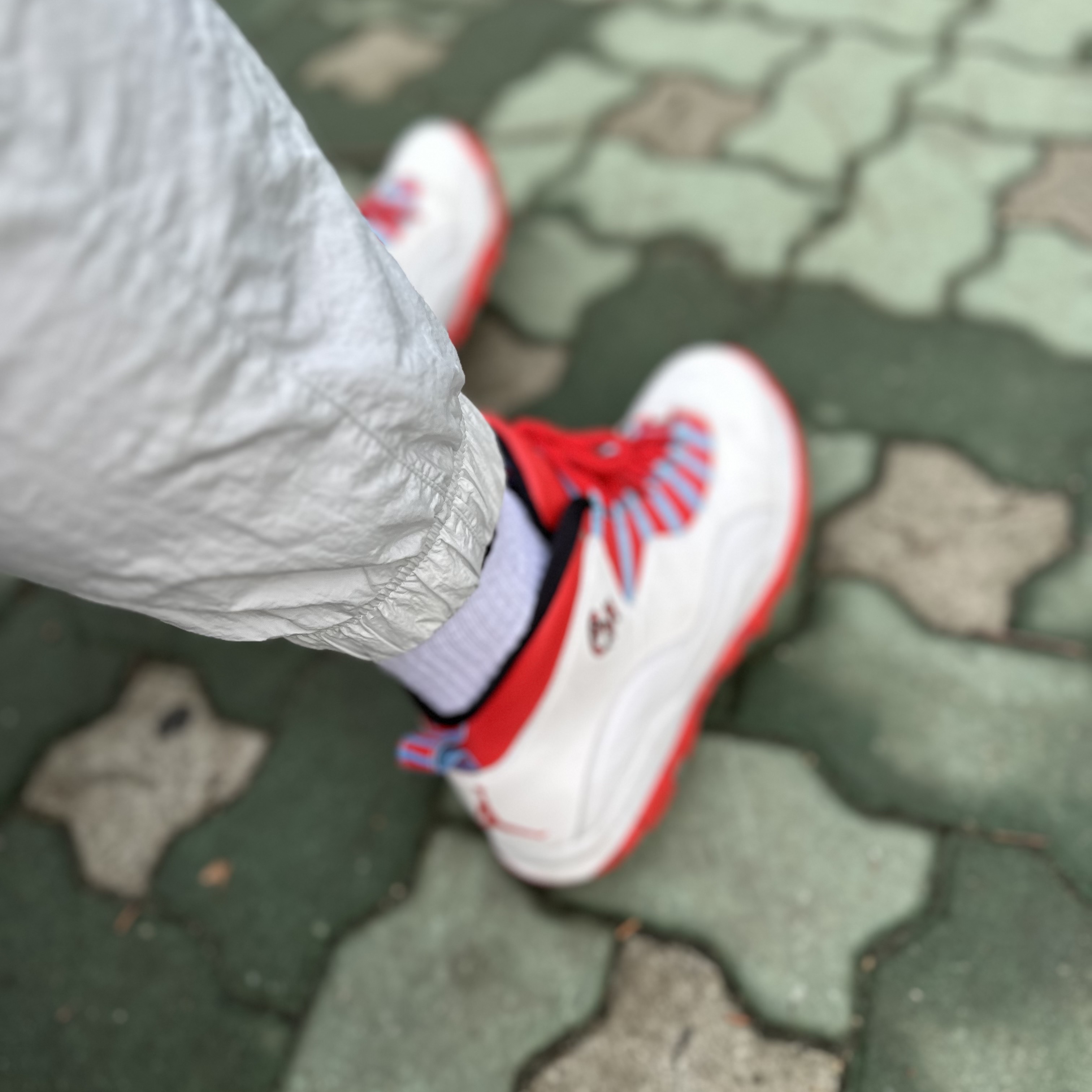 Jordan 10 Retro Chicago Flag 착용 스타일 - 3