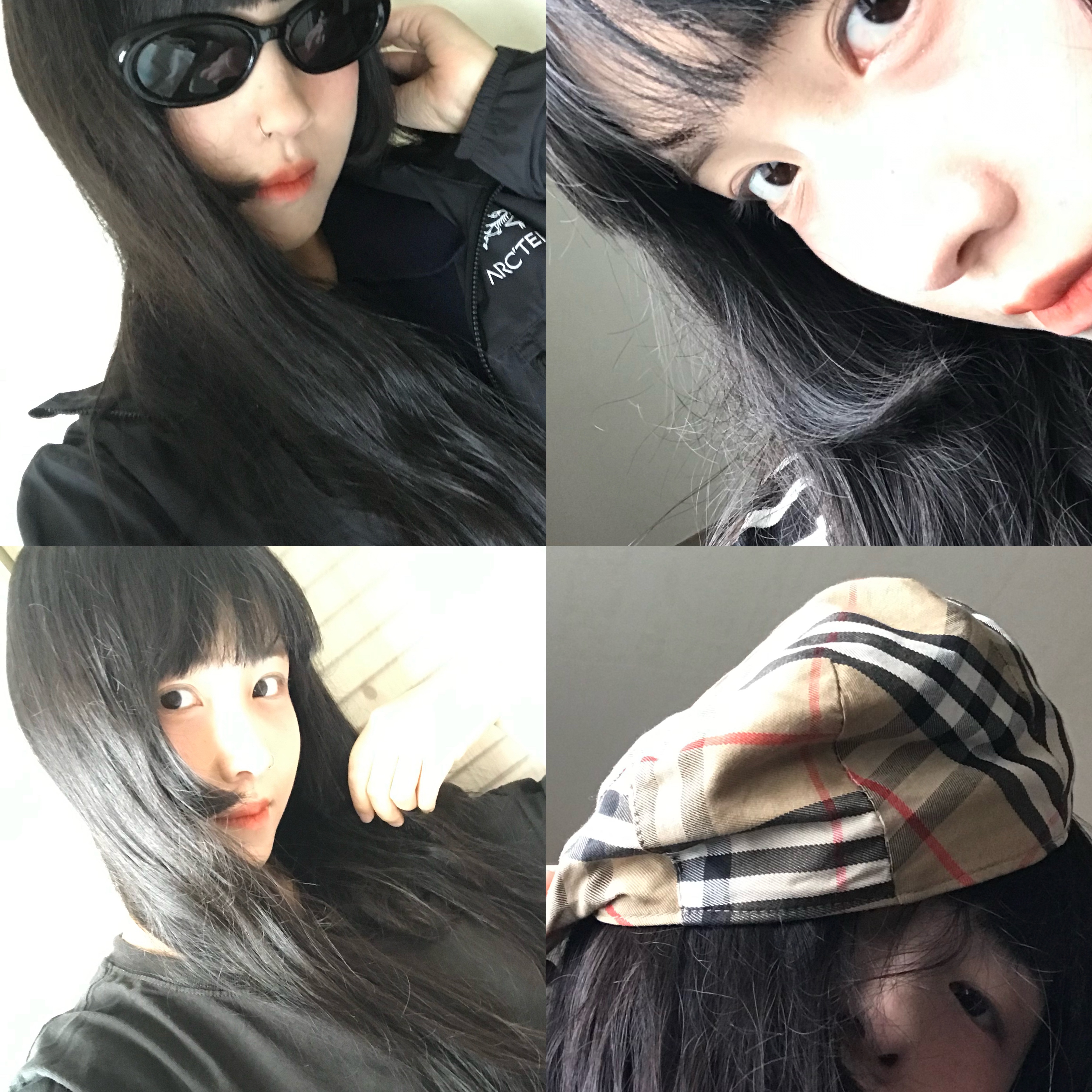 Arc'teryx Squamish Hoody Black 착용 스타일 - 1