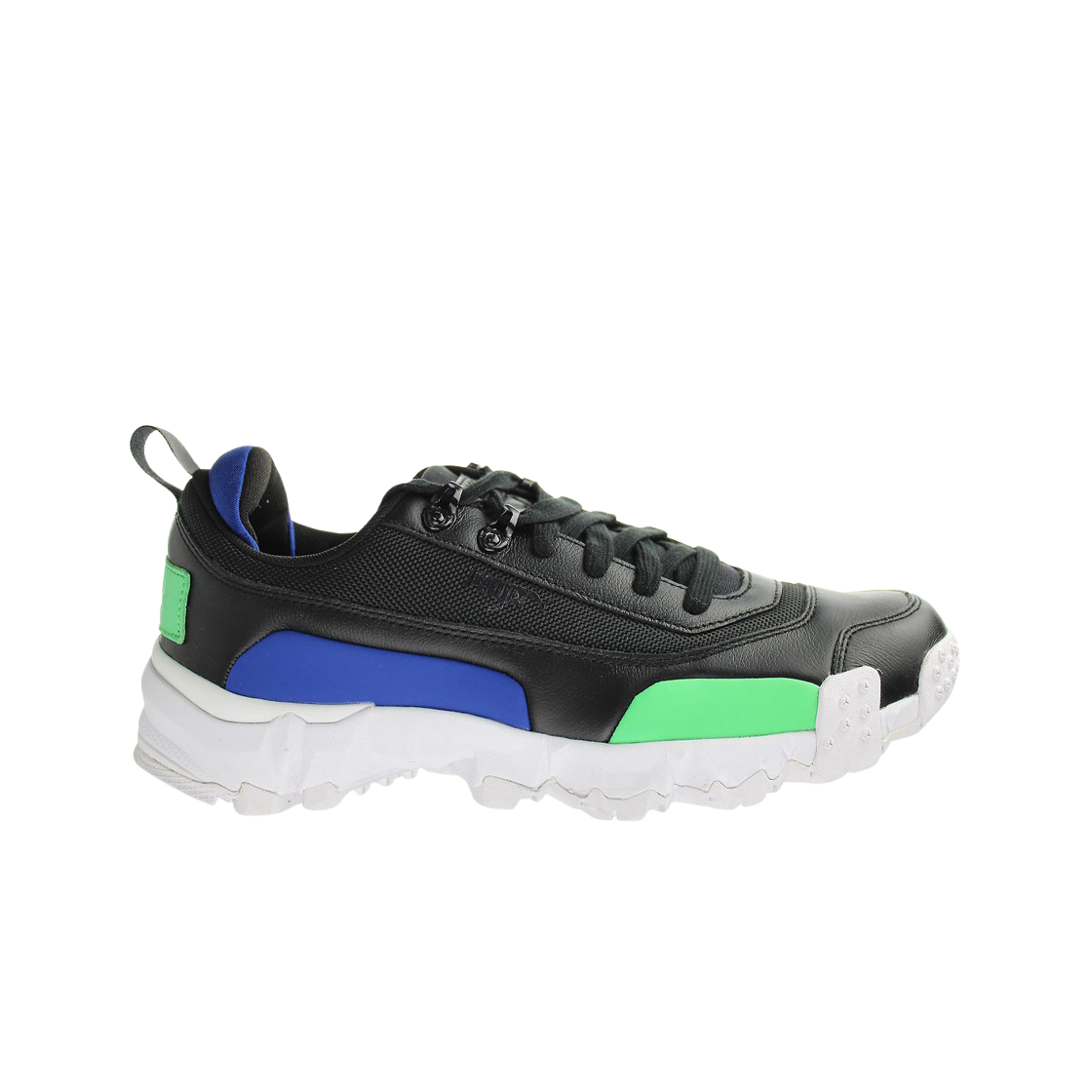 369470-02 Puma Trailfox Leather Black Irish Green