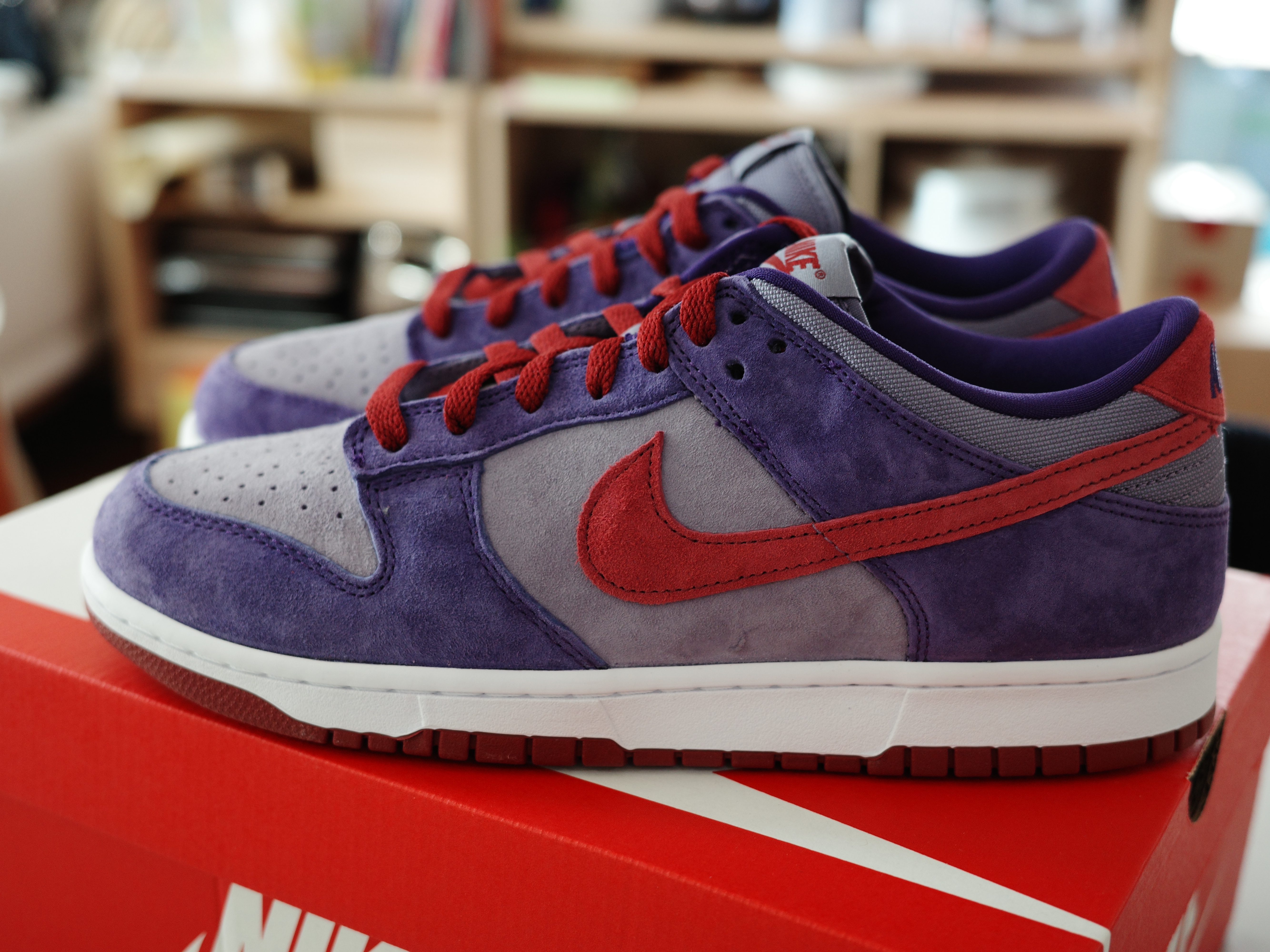 Nike Dunk Low SP Plum 2024, Nike Dunk Low SE Dusty Olive 착용 스타일 - 1