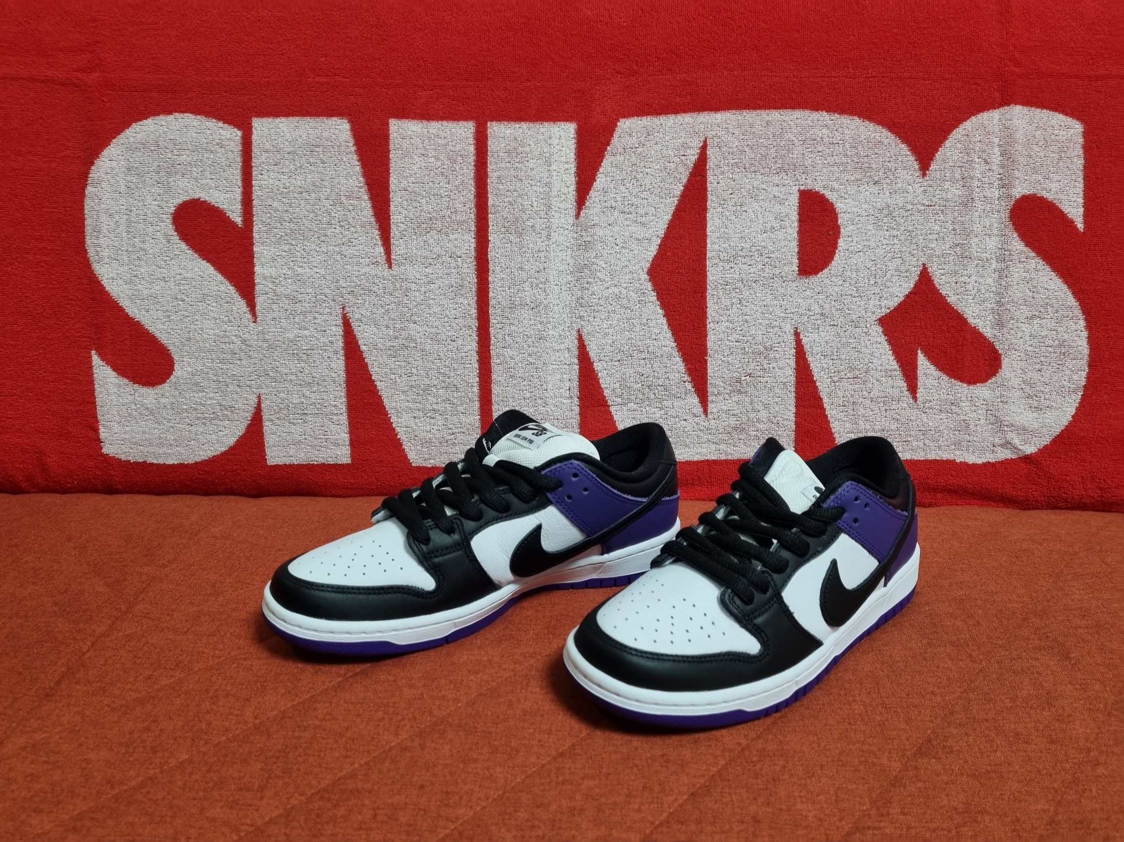 Nike SB Dunk Low Pro Court Purple 착용 스타일