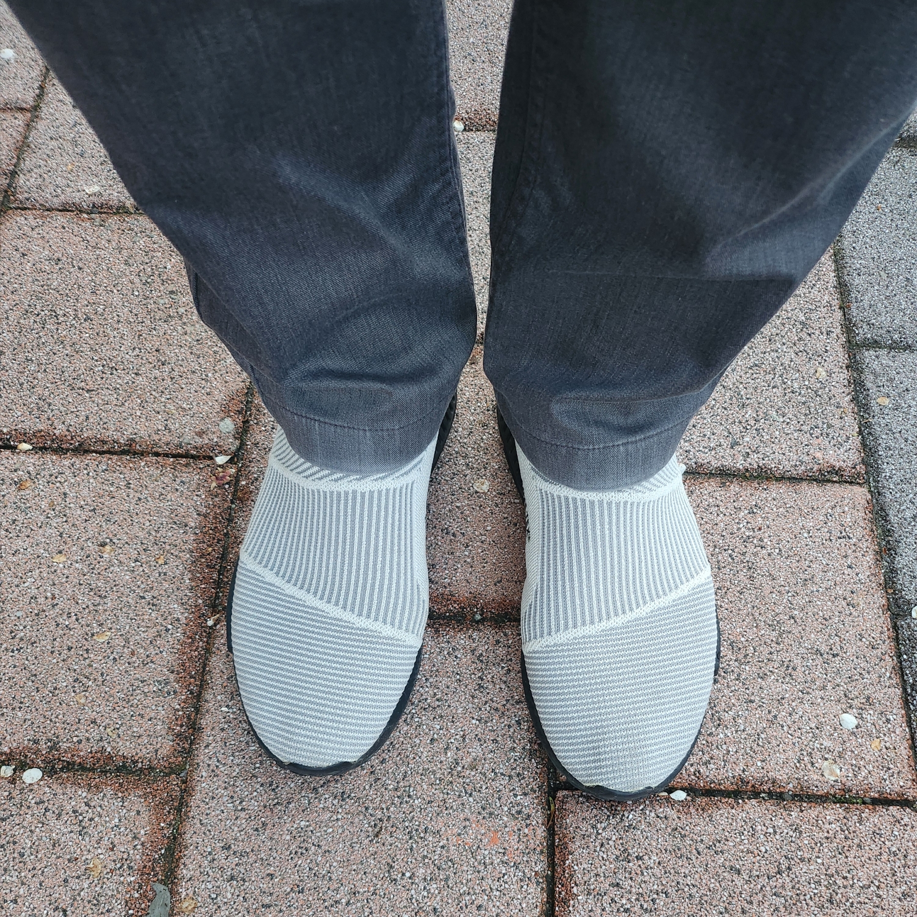Adidas NMD CS1 Primeknit Gore-Tex White 착용 스타일
