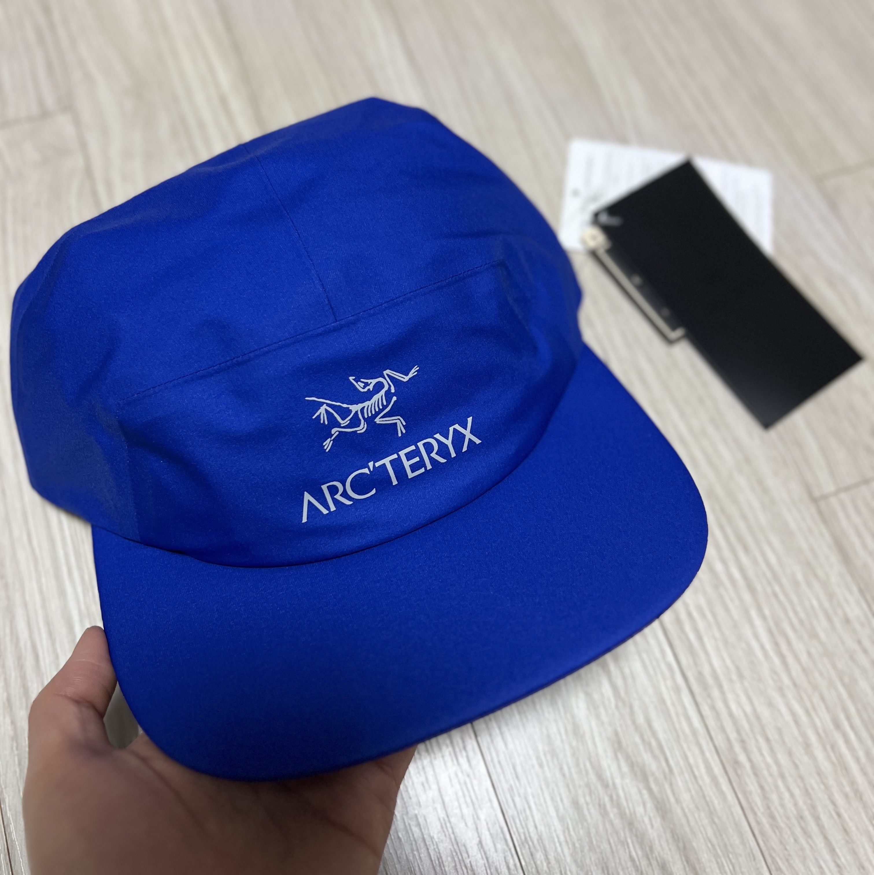 Arc'teryx Gore 5 Panel Cap Vitality 착용 스타일