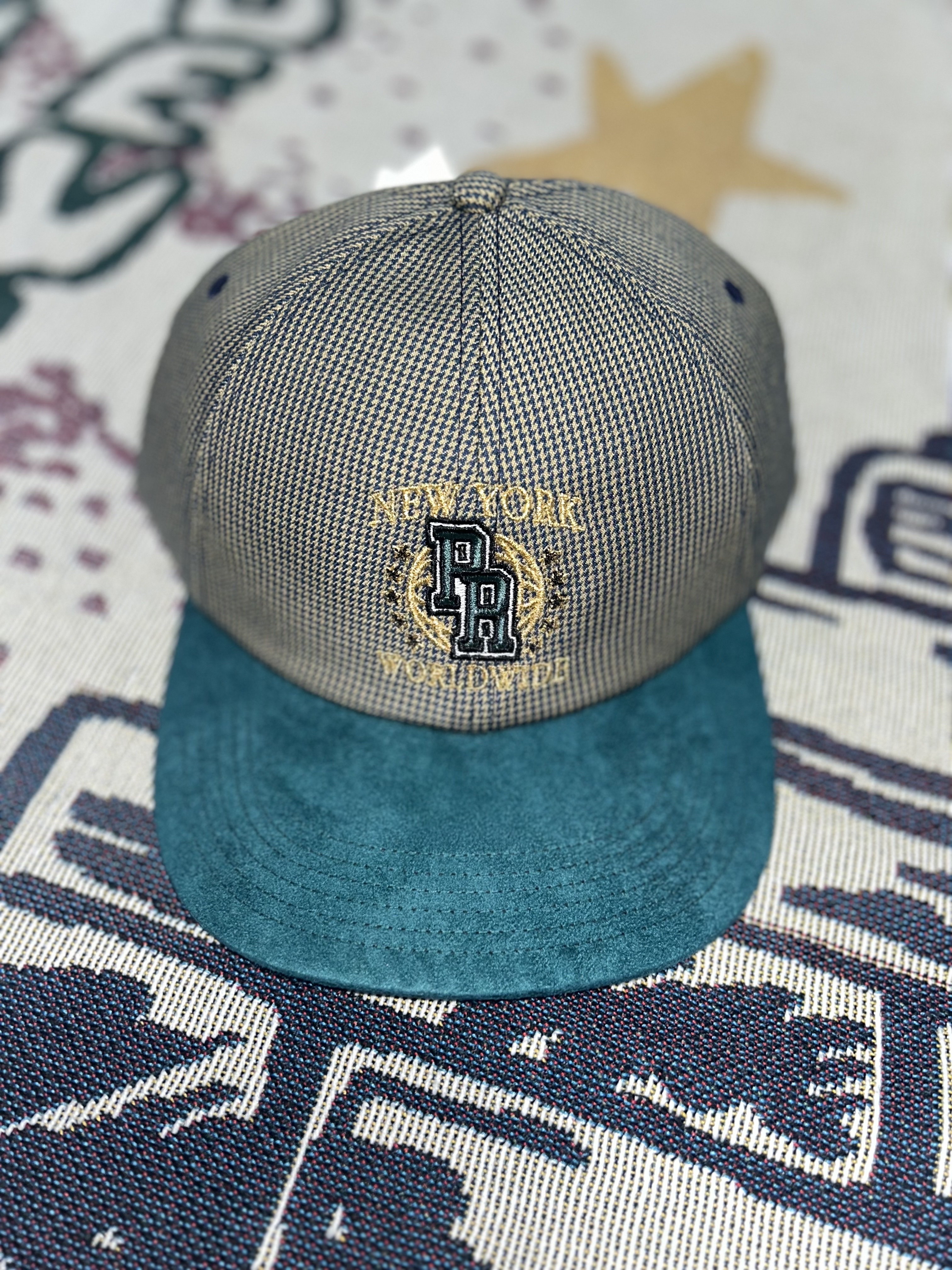 Puma x Rhuigi Baseball Cap Persian Blue 착용 스타일 - 1
