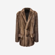 [KREAM 단독] L'H.A.S De Base Timeless Mink Jacket - Brown