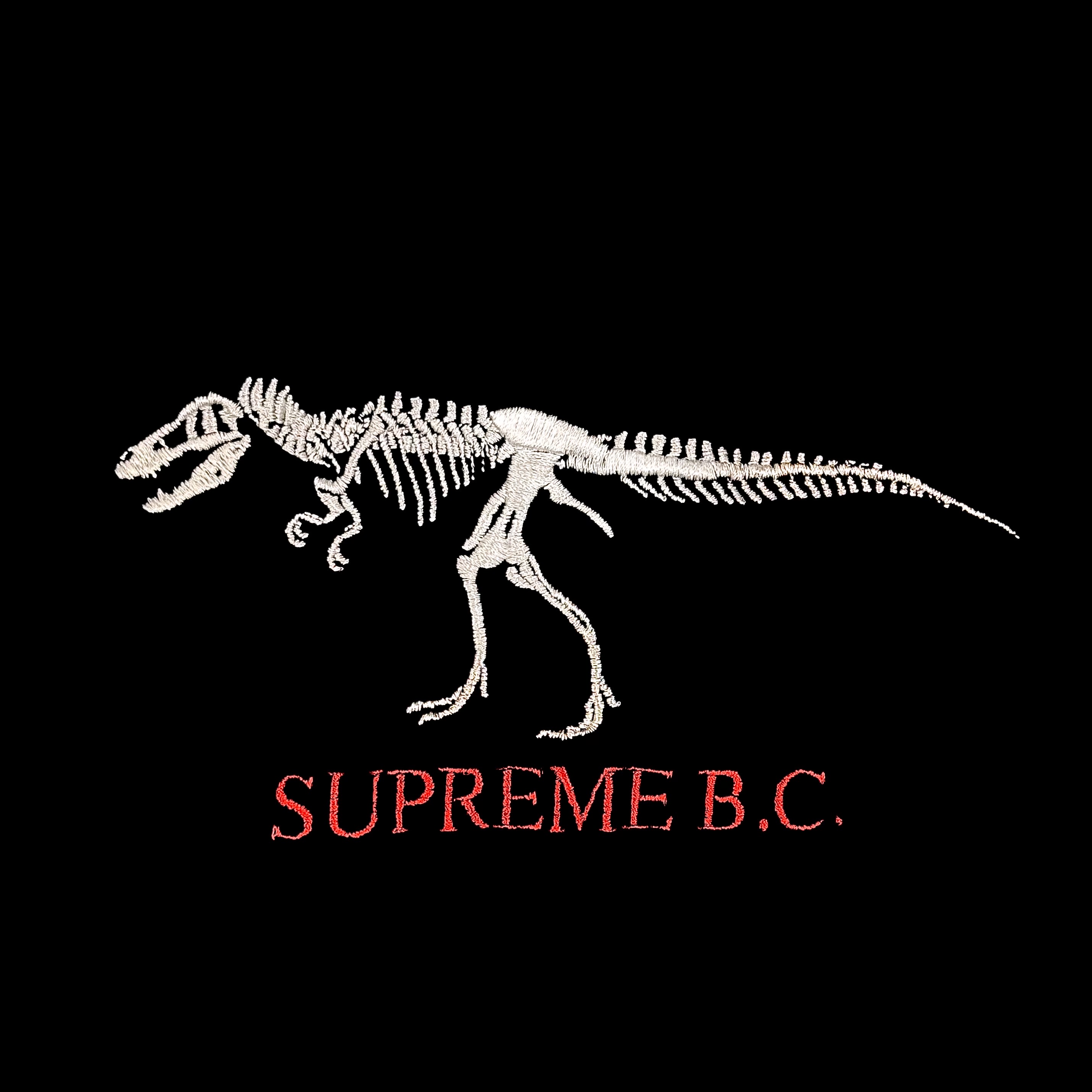 Supreme B.C. S/S T-Shirt Black - 22FW, Supreme Cracked Arc S/S Top Black - 24SS 착용 스타일 - 1